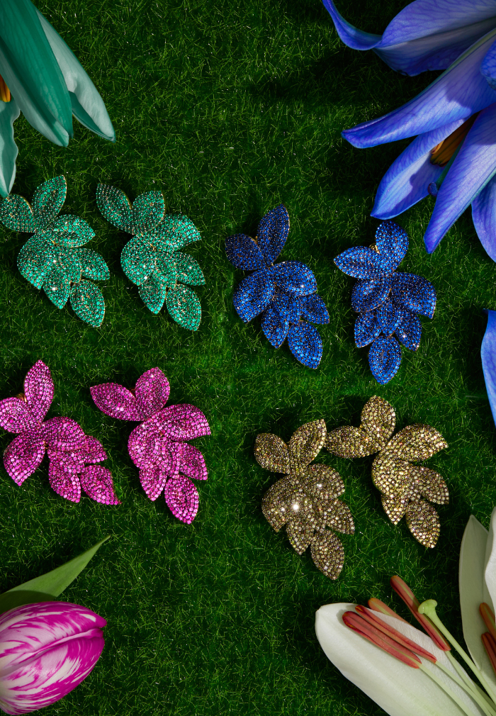 Flower inspired jewellery