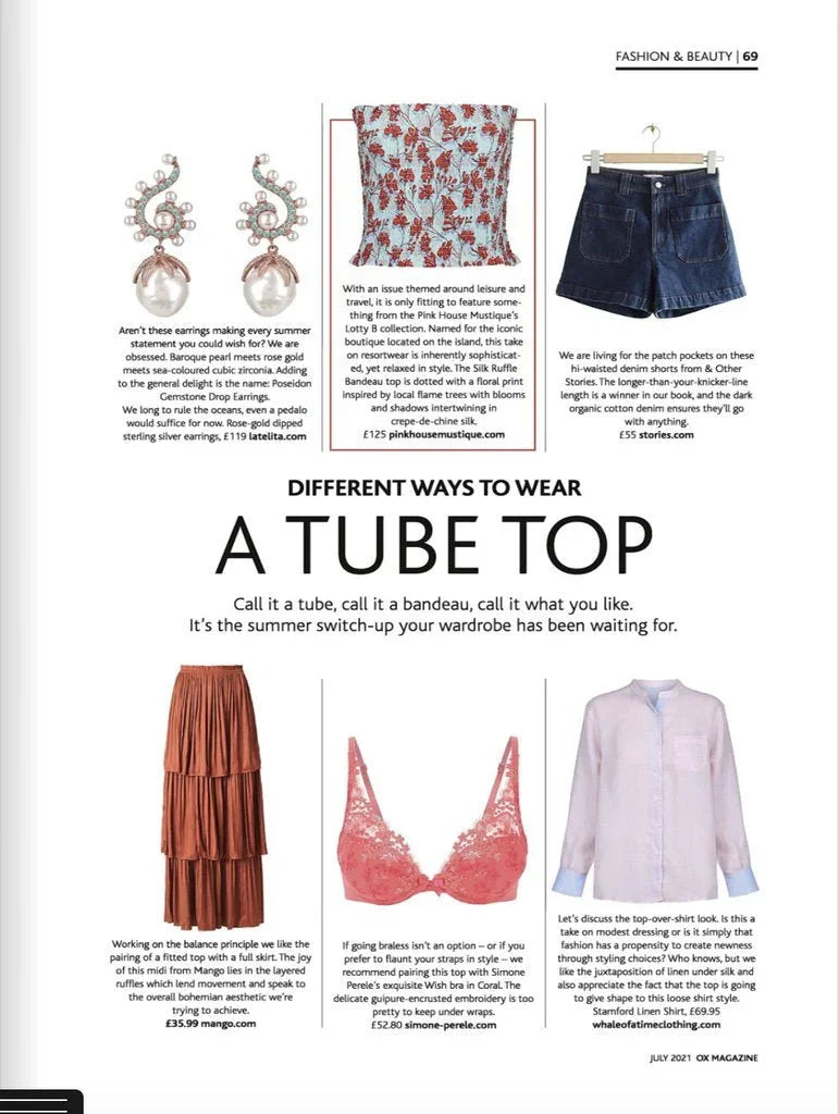 The poseidon earrings, as seen in OX Magazine - LATELITA