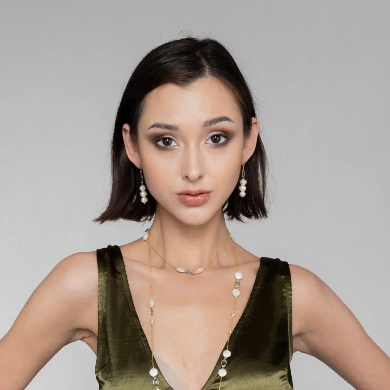 Gemstone Earrings - LATELITA