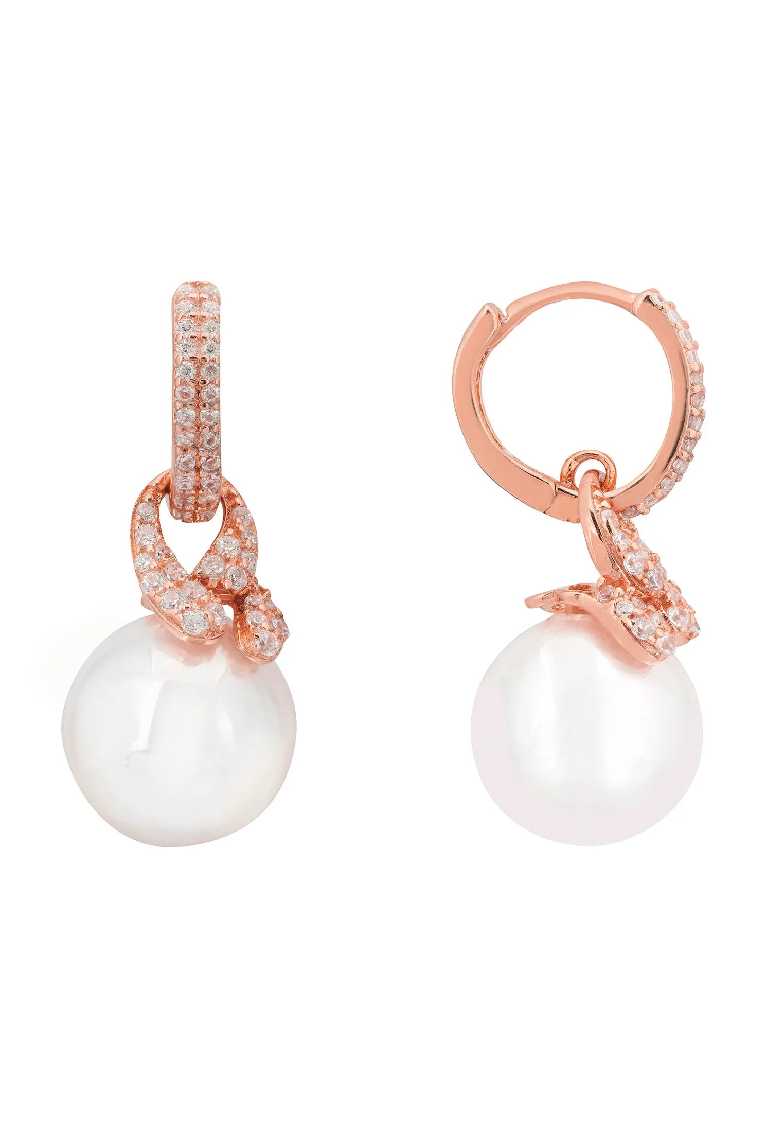 Latch backing of the earrings.