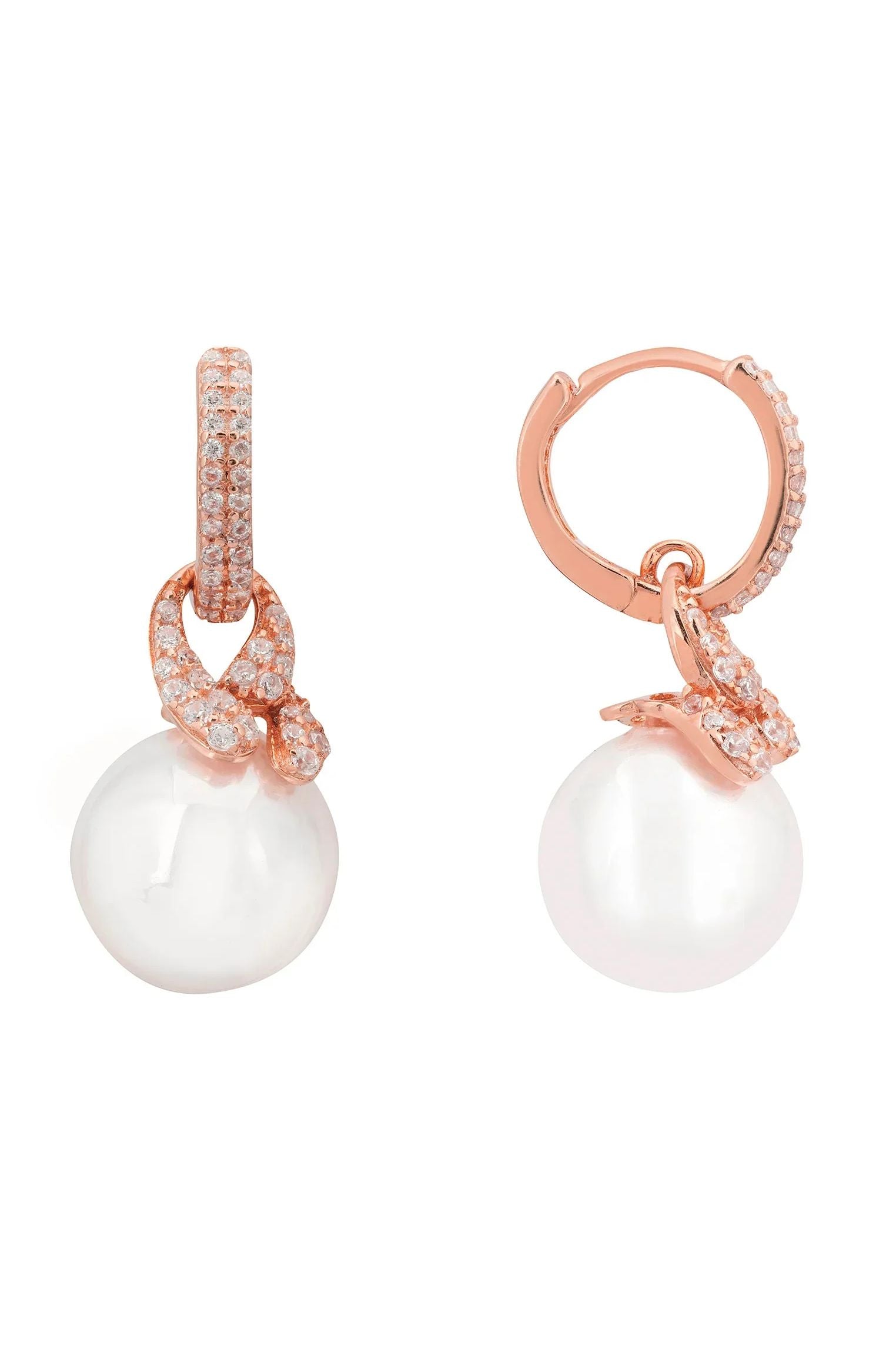 Latch backing of the earrings.