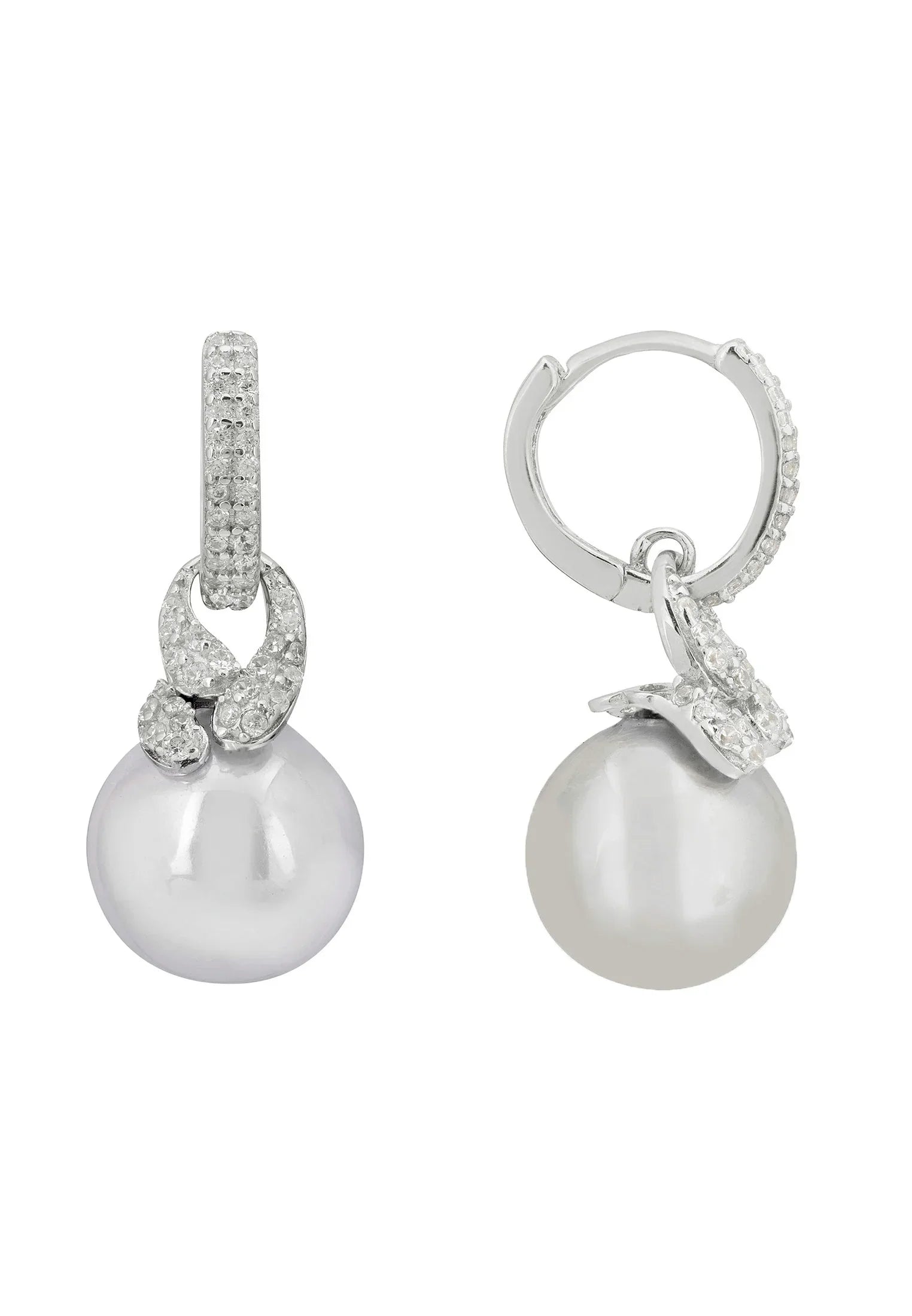 Latch backing of the earrings.