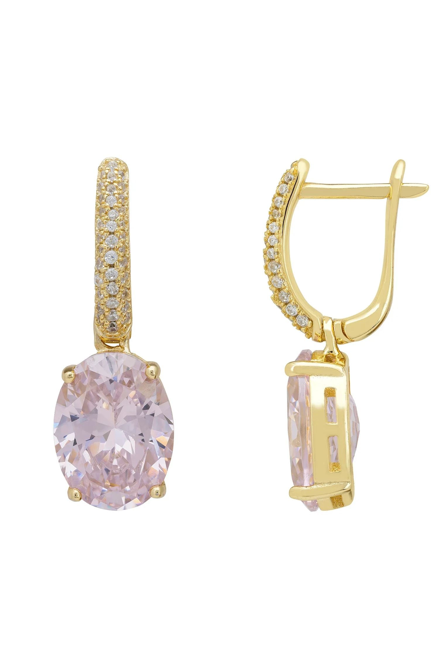 Latch backing of the earrings.