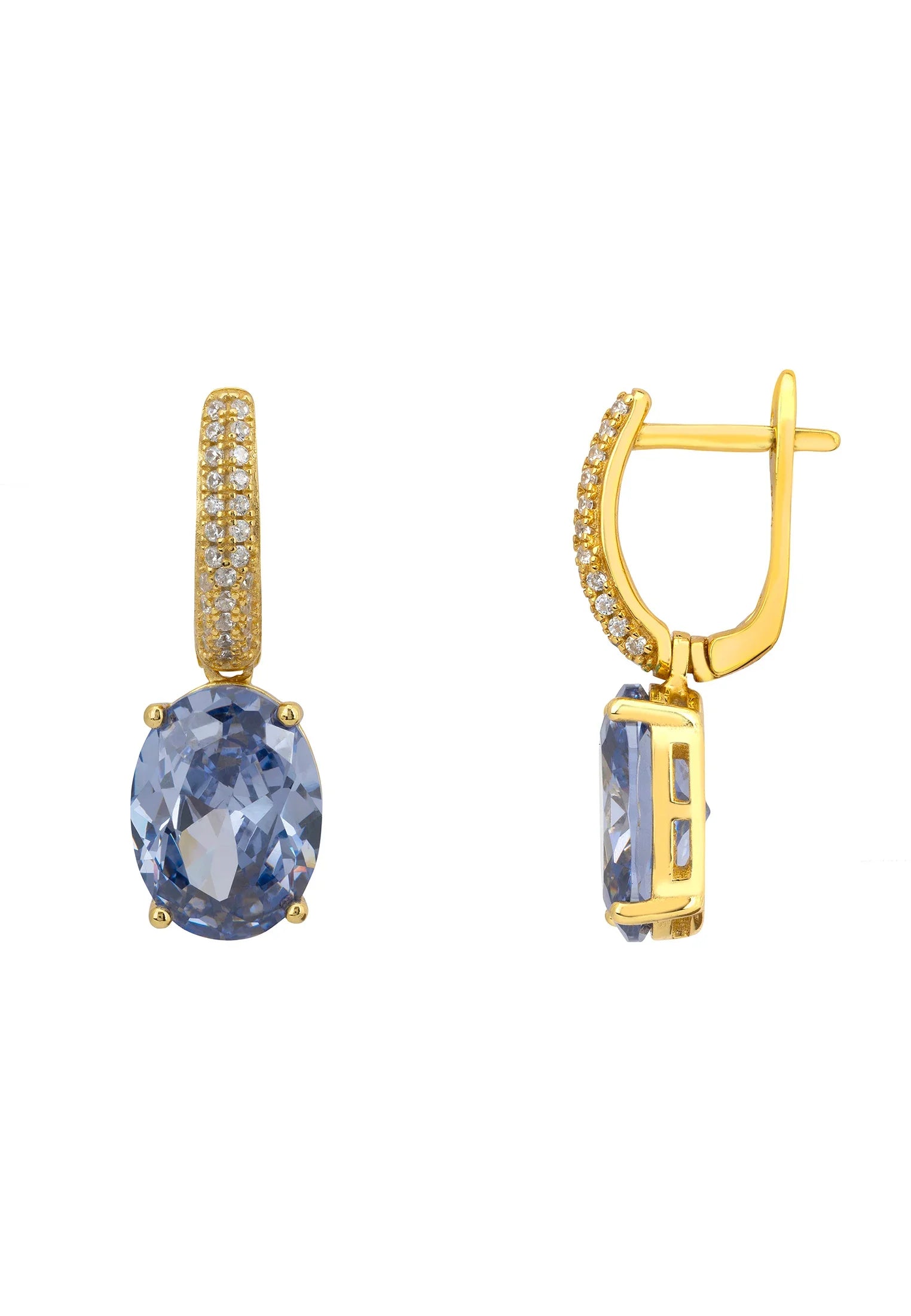 Latch baking of the earrings.