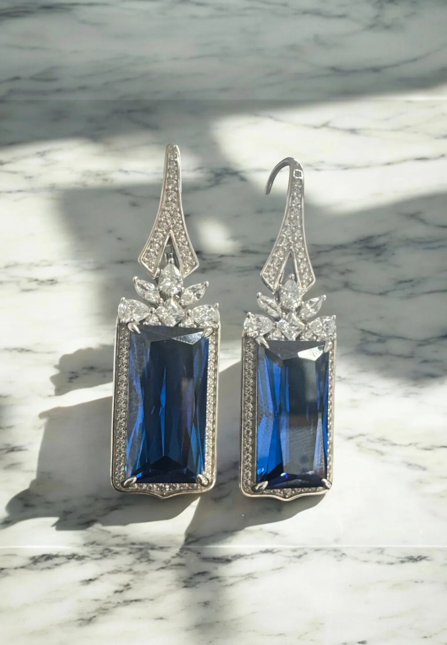 Still life of the earrings.