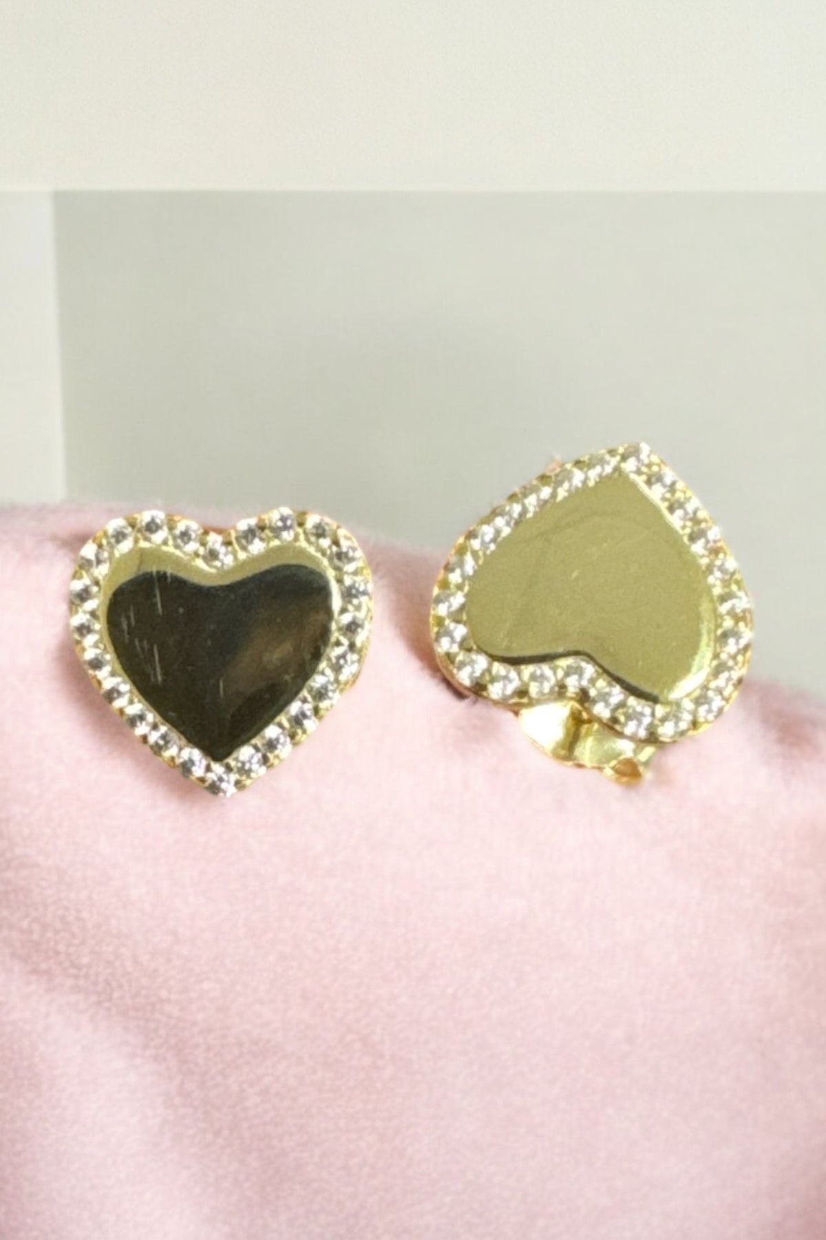 Still life of the earrings.
