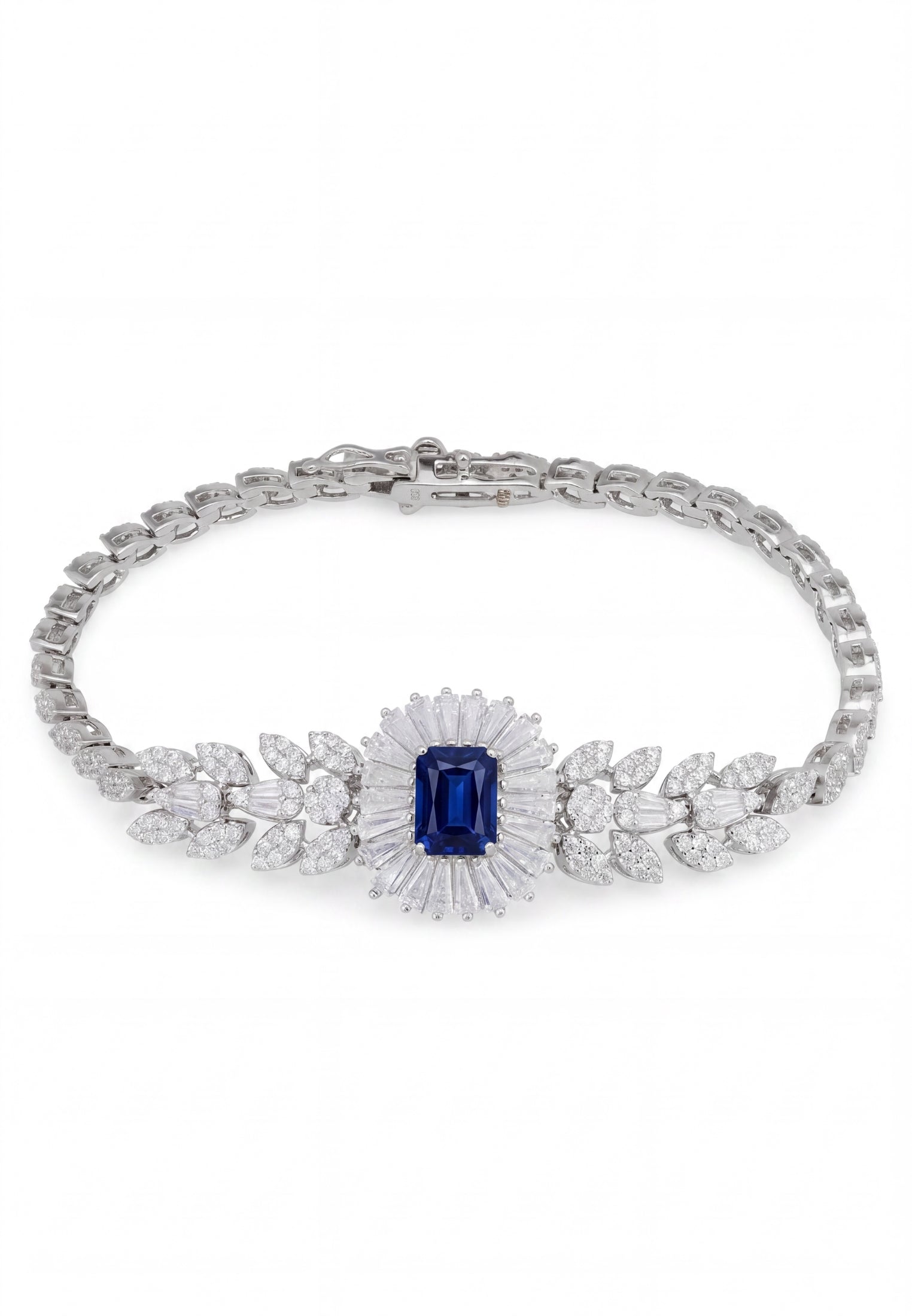 Countess Gemstone Bracelet Sapphire Silver