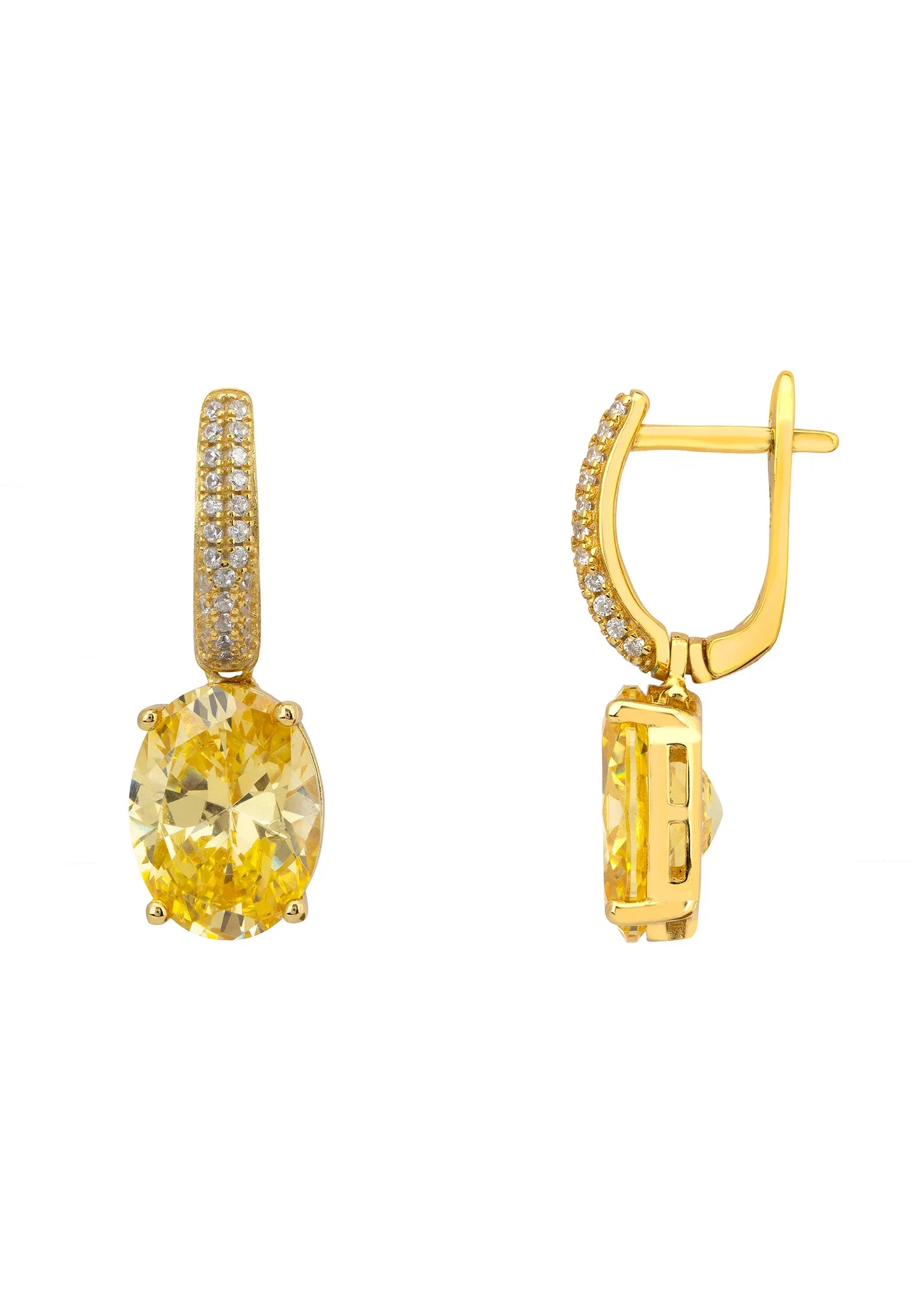 Latch baking of the earrings.