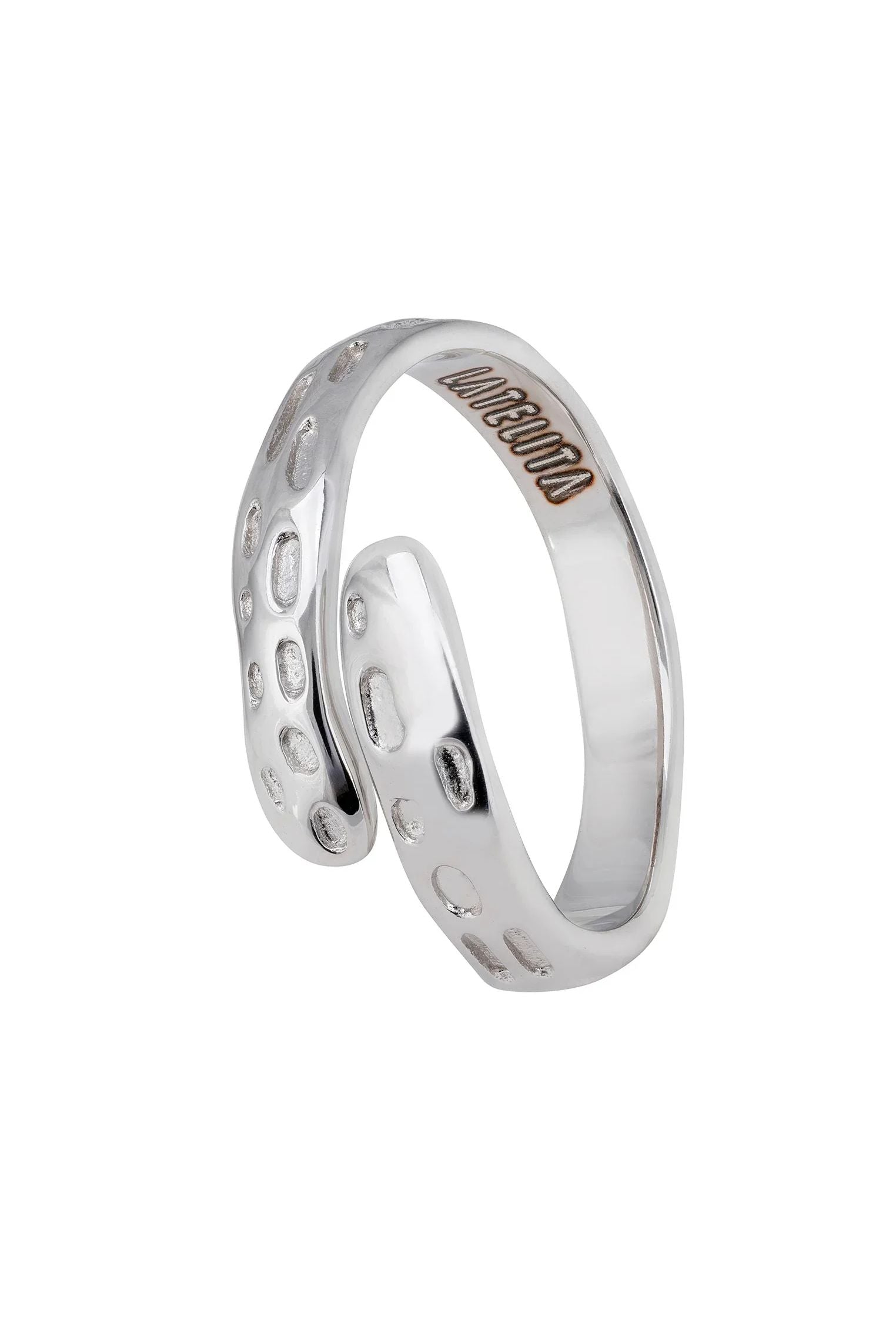 Natures Embrace Band Ring Silver