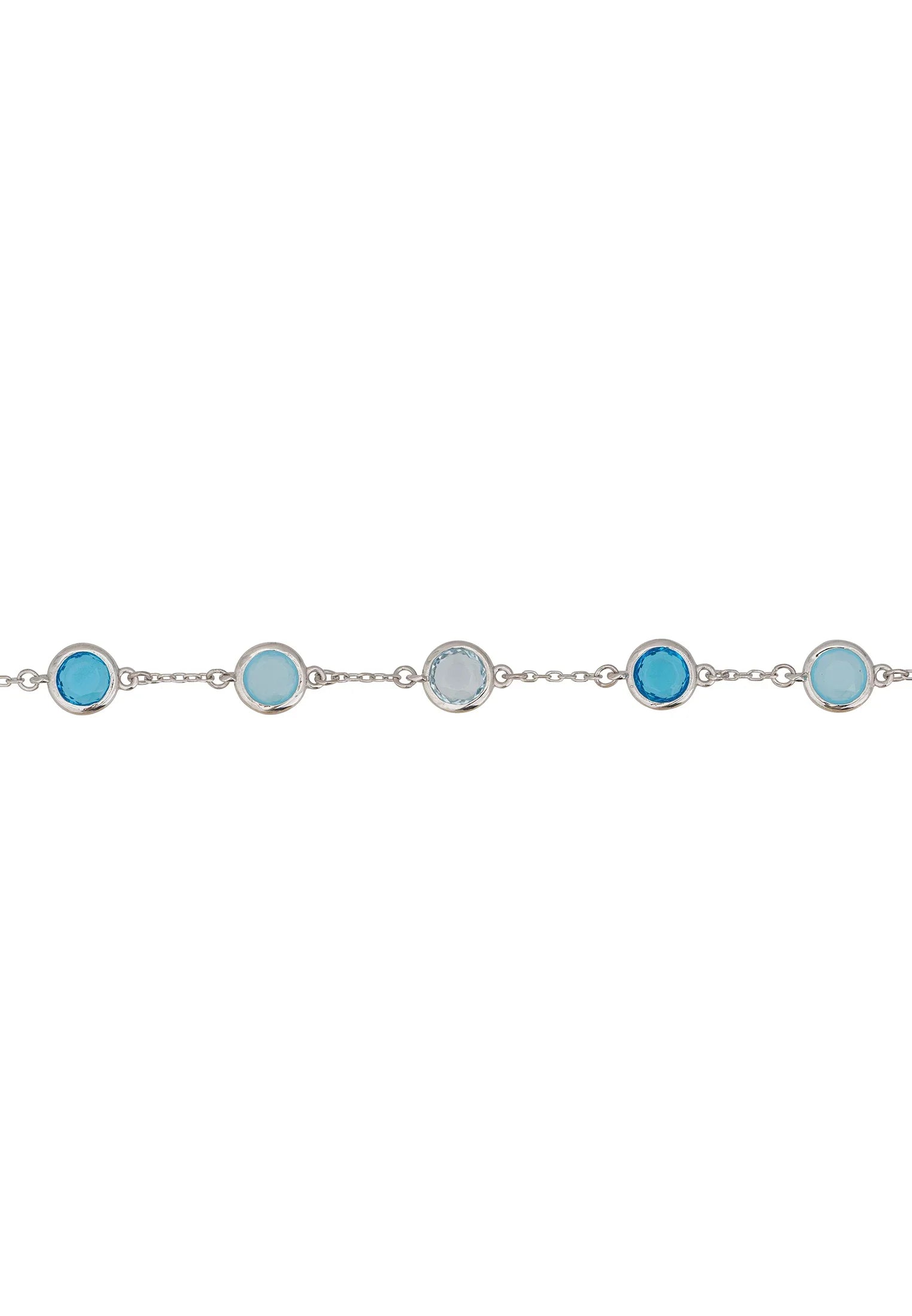 Sardinia Bracelet Silver The Blues