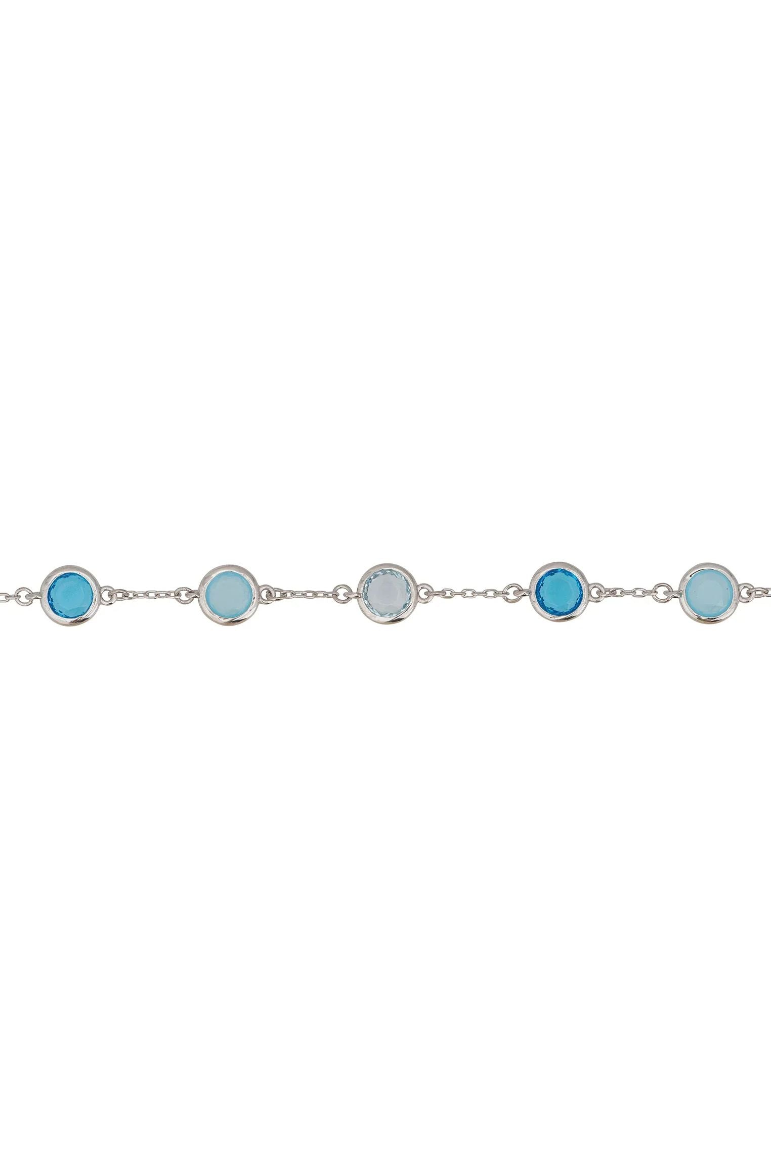 Sardinia Bracelet Silver The Blues