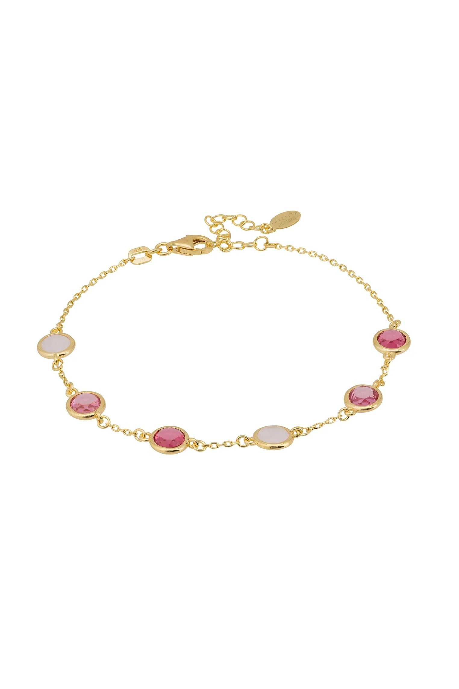Pulsera Cerdeña Oro Los Rosas