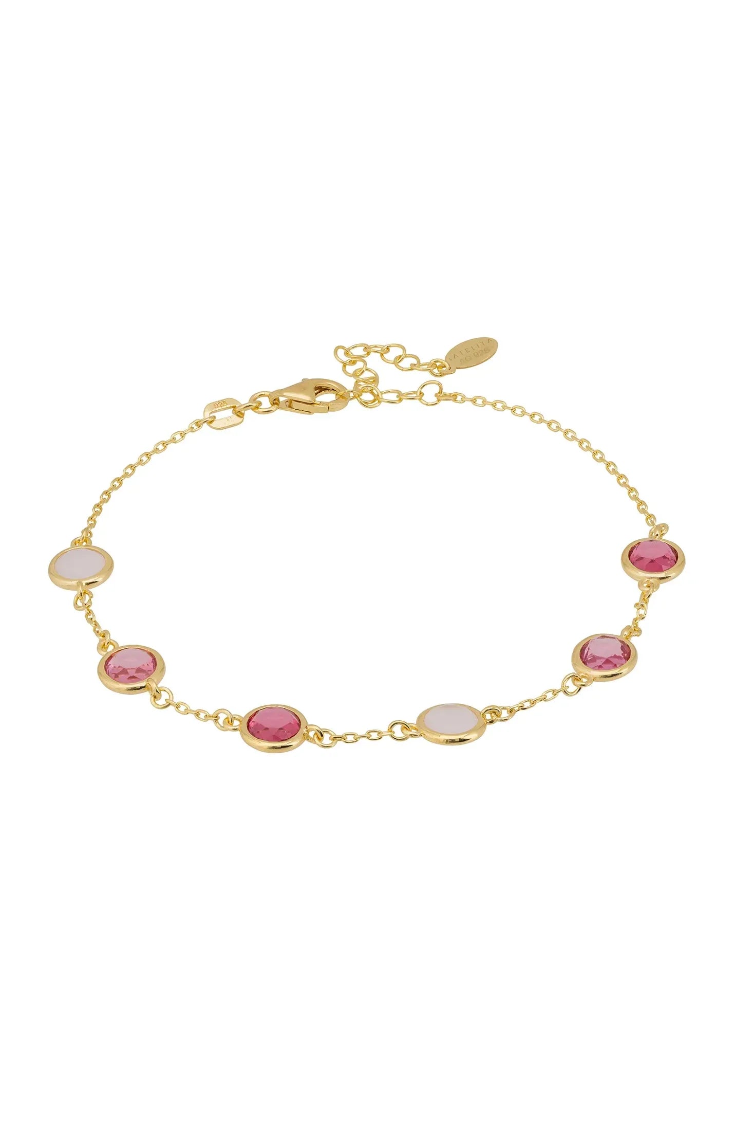 Pulsera Cerdeña Oro Los Rosas