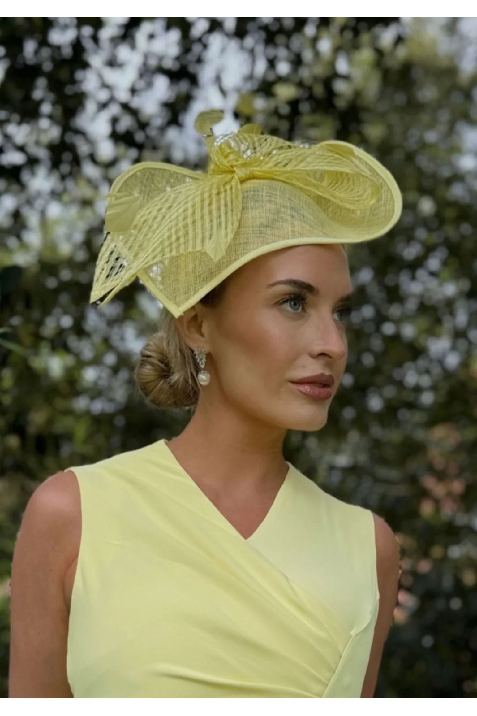 Primrose Baroque Pearl Earrings Silver White