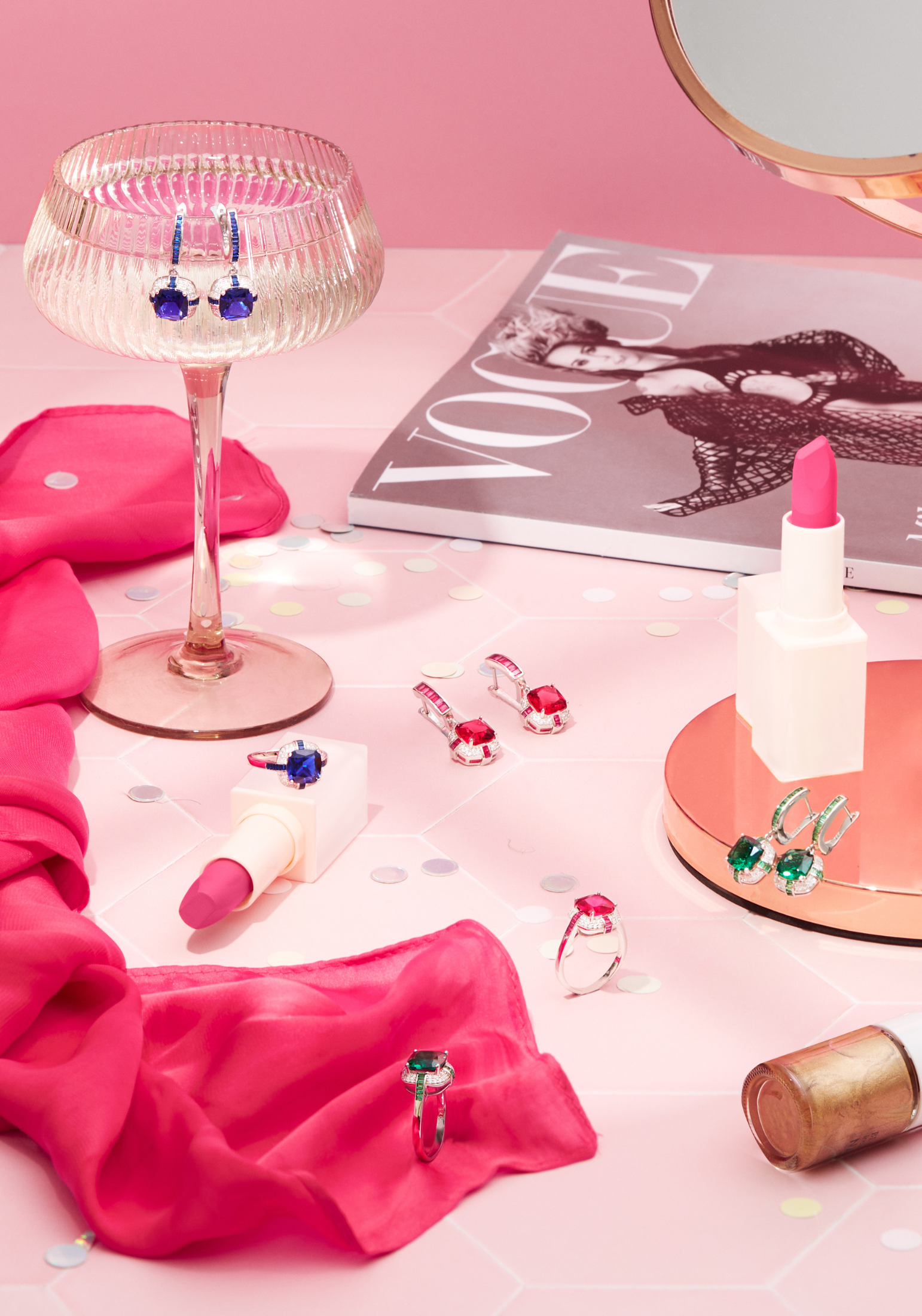 Windsor Silberring Rubin