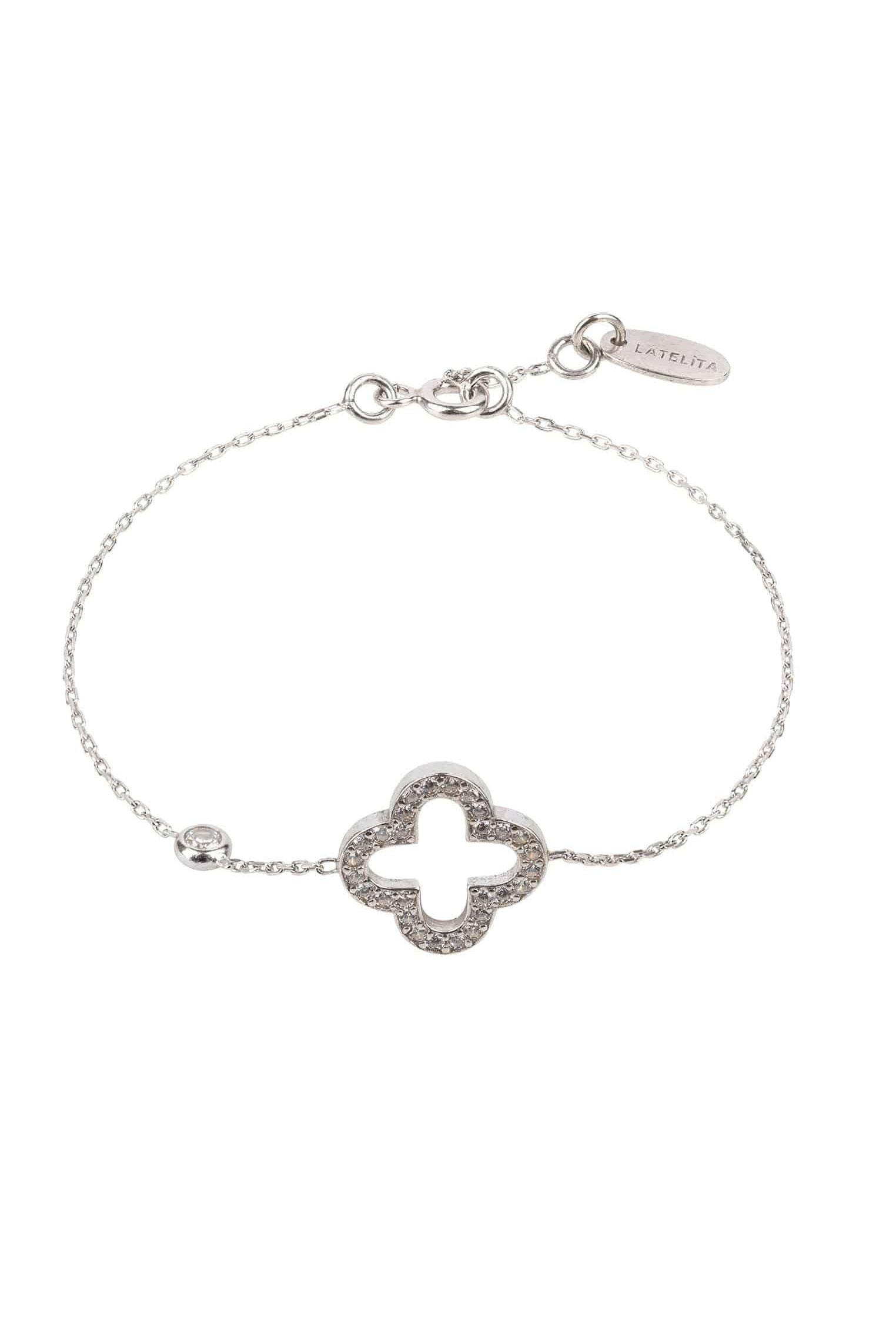 Open Clover Bracelet - LATELITA