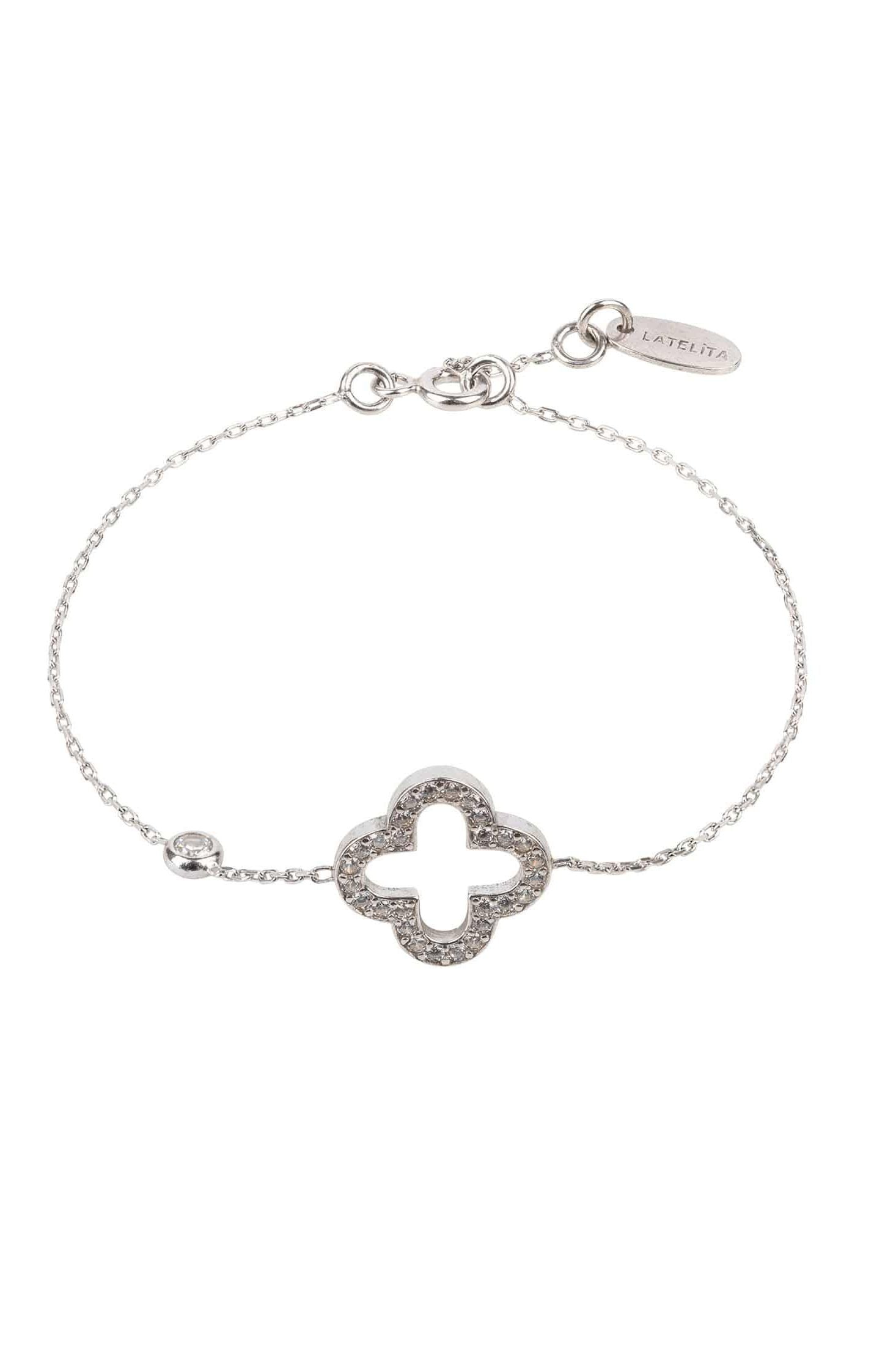 Open Clover Bracelet - LATELITA