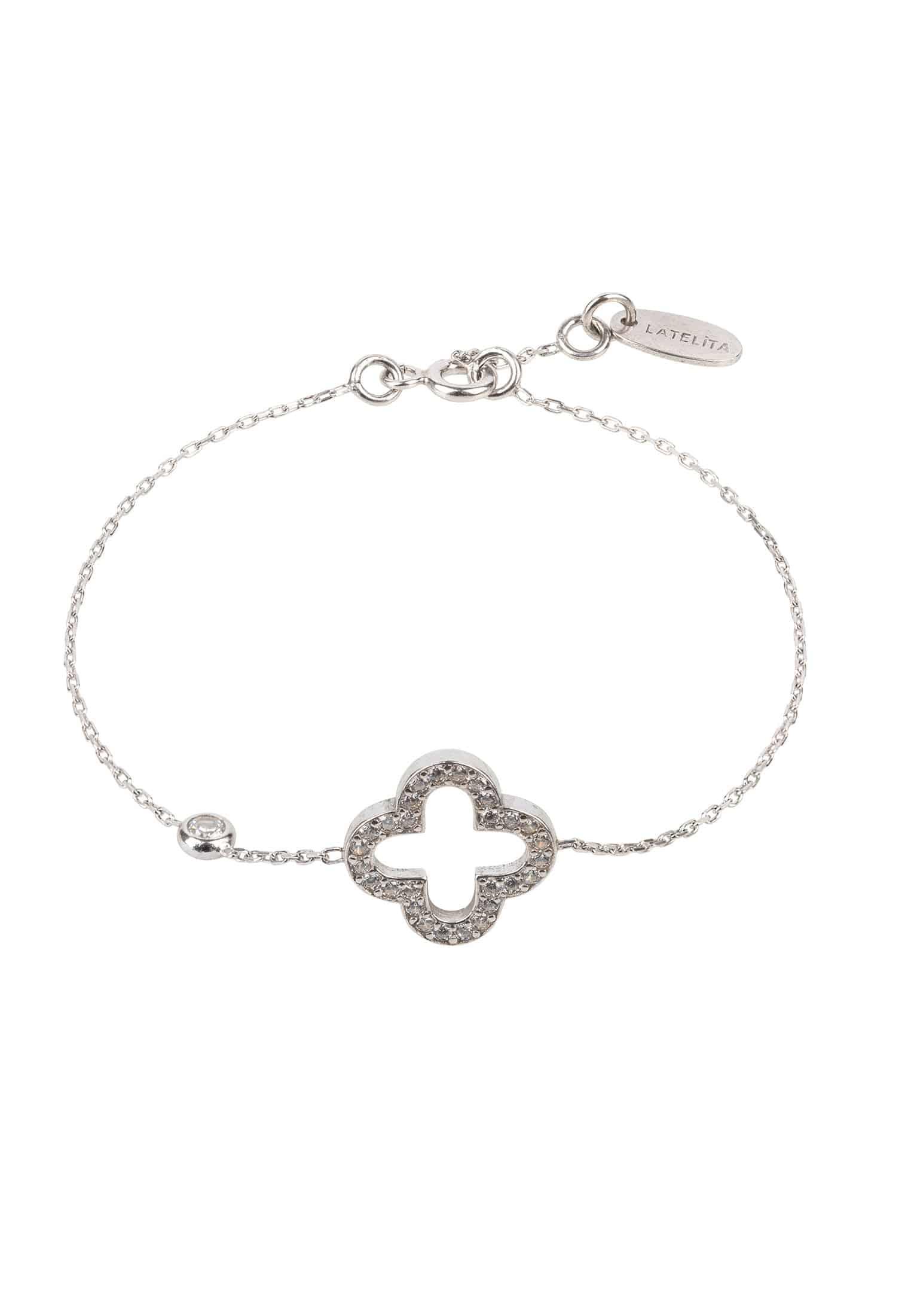 Open Clover Bracelet - LATELITA