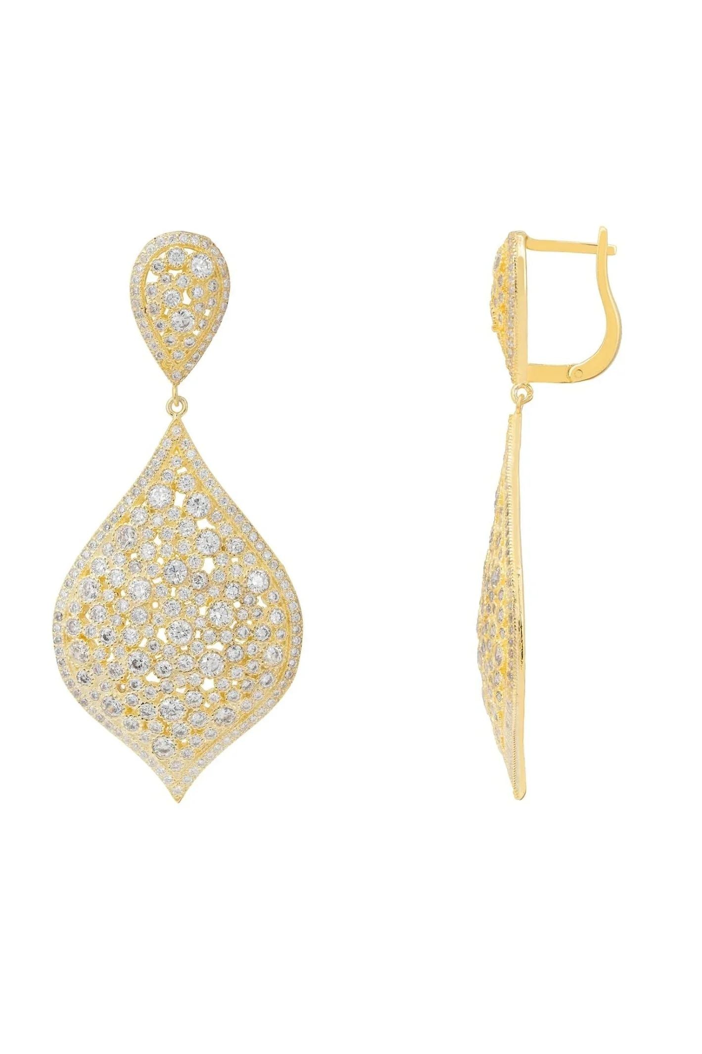 Arabian Nights Earrings Gold - LATELITA Earrings