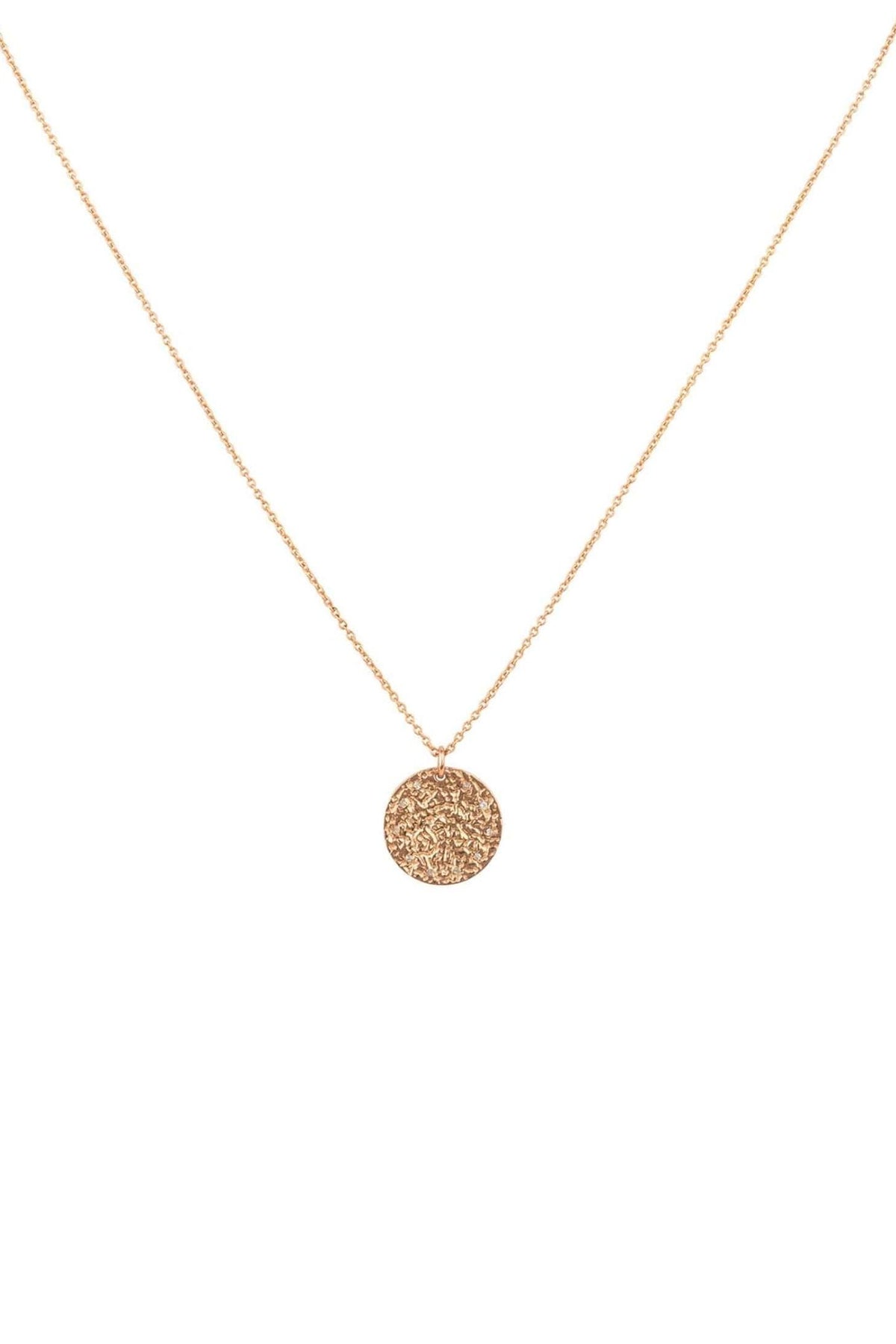 Cosmic Full Moon Necklace - White Topaz - LATELITA Necklaces
