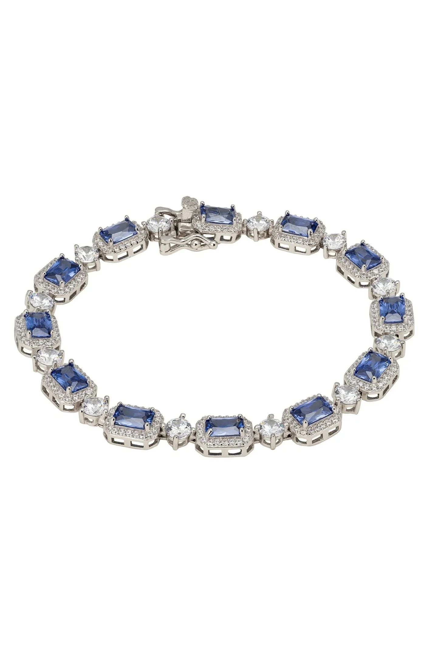Elena Gemstone Bracelet Tanzanite Silver - LATELITA Bracelets