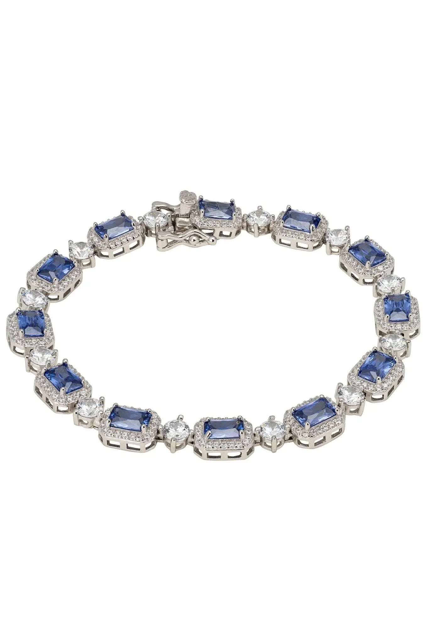 Elena Gemstone Bracelet Tanzanite Silver - LATELITA Bracelets