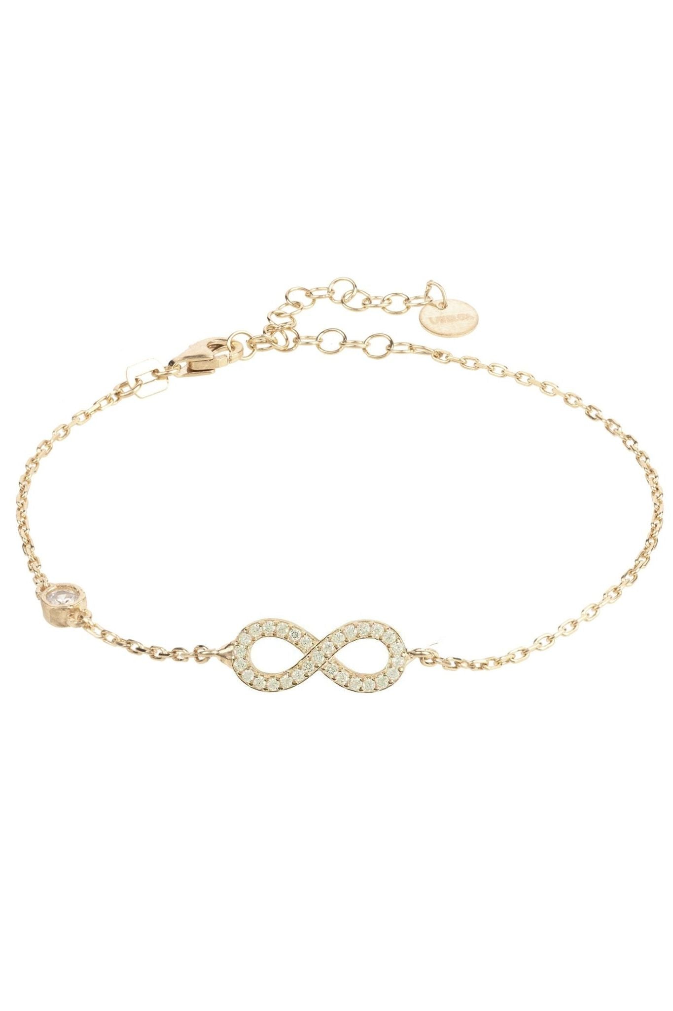 Eternity Infinity Bracelet Gold - LATELITA Bracelets