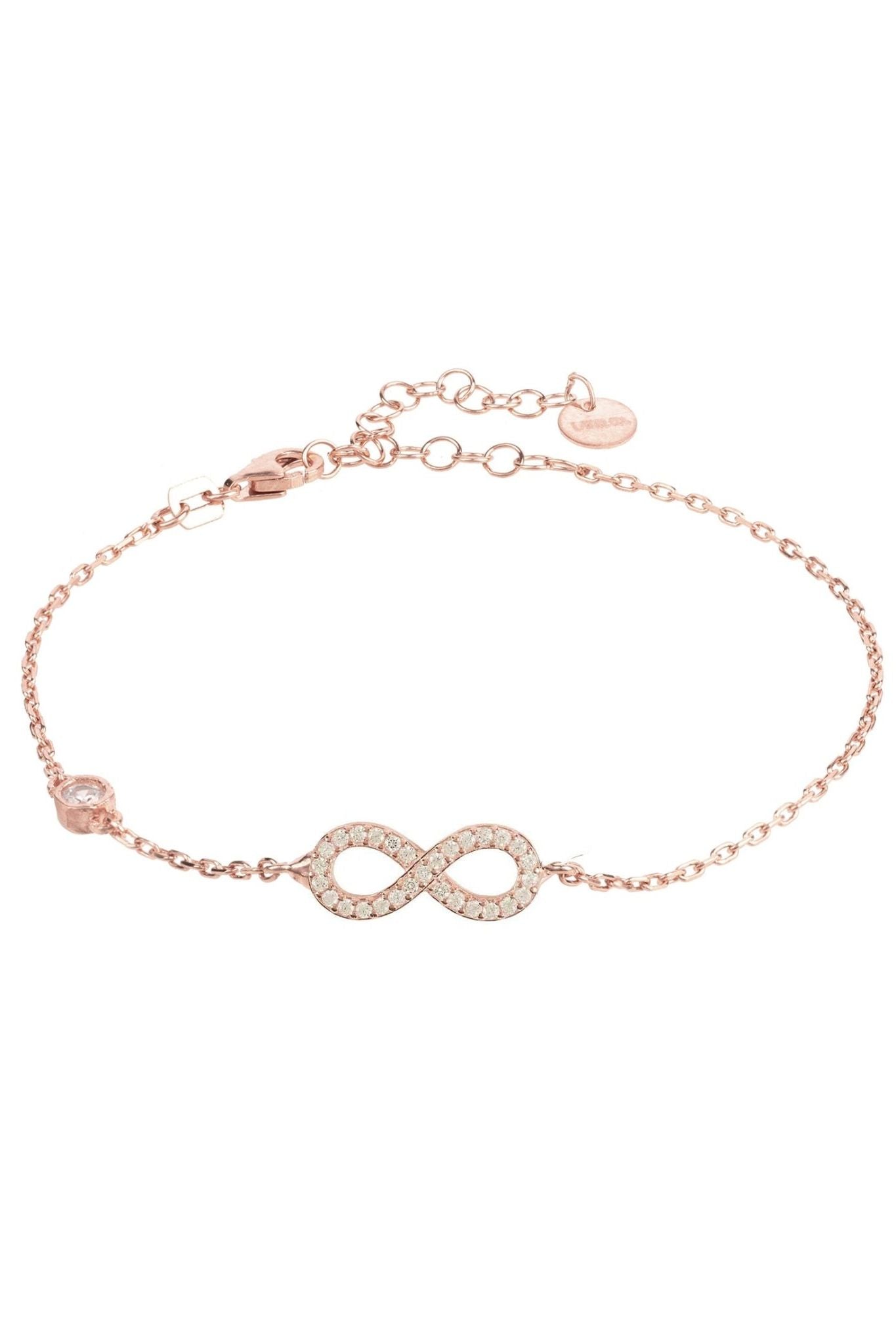 Eternity Infinity Bracelet Rosegold - LATELITA Bracelets