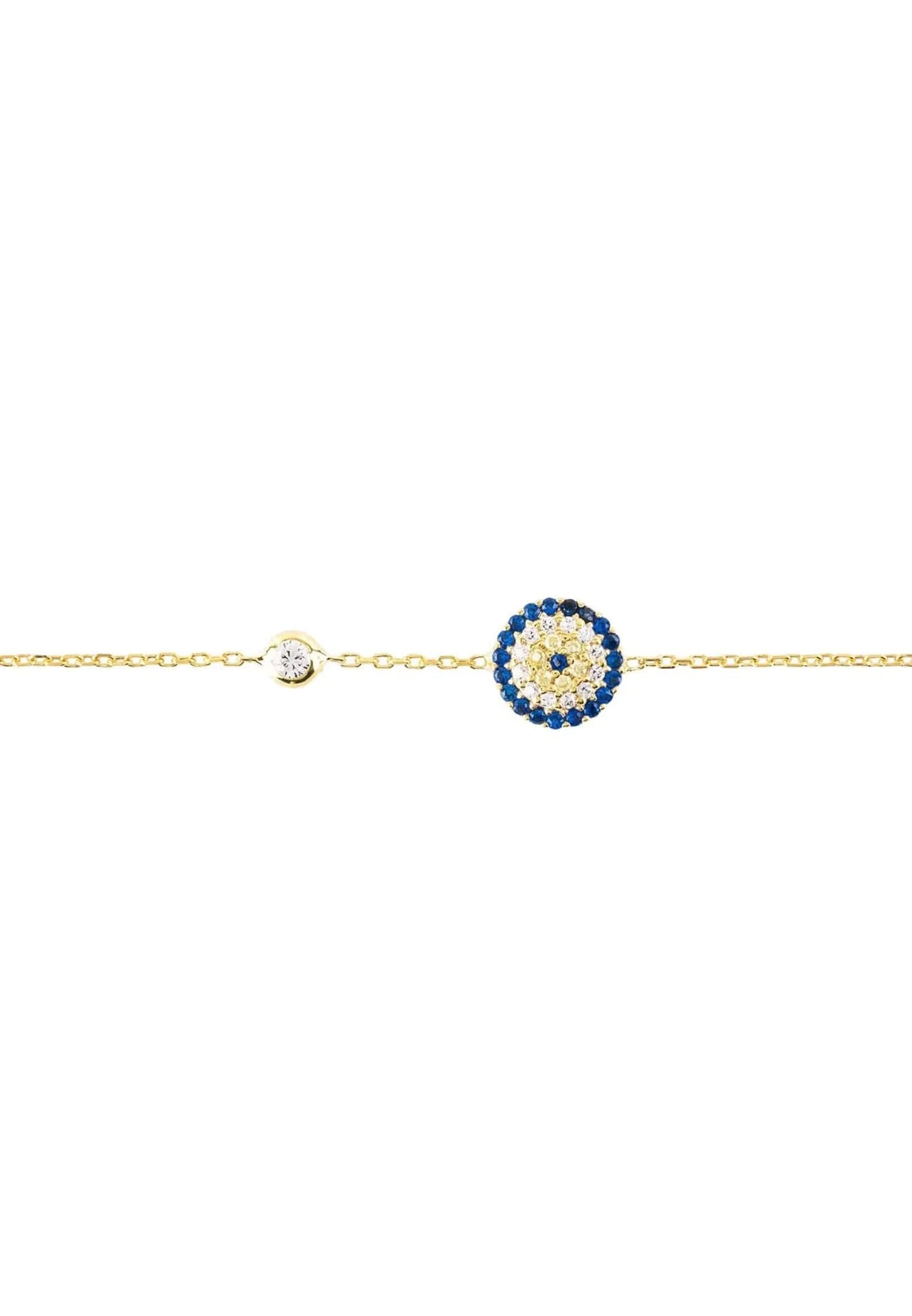 Evil Eye Bracelet Gold - LATELITA Bracelets