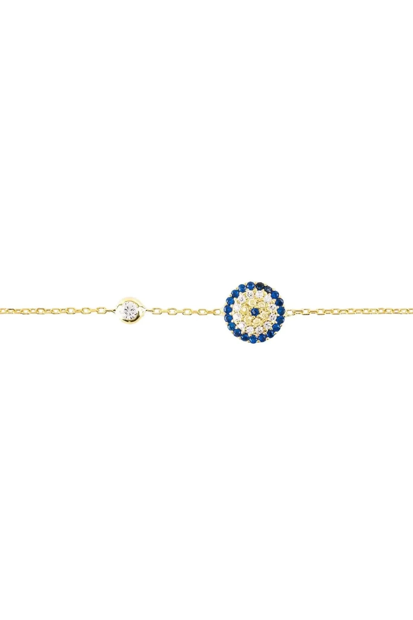 Evil Eye Bracelet Gold - LATELITA Bracelets