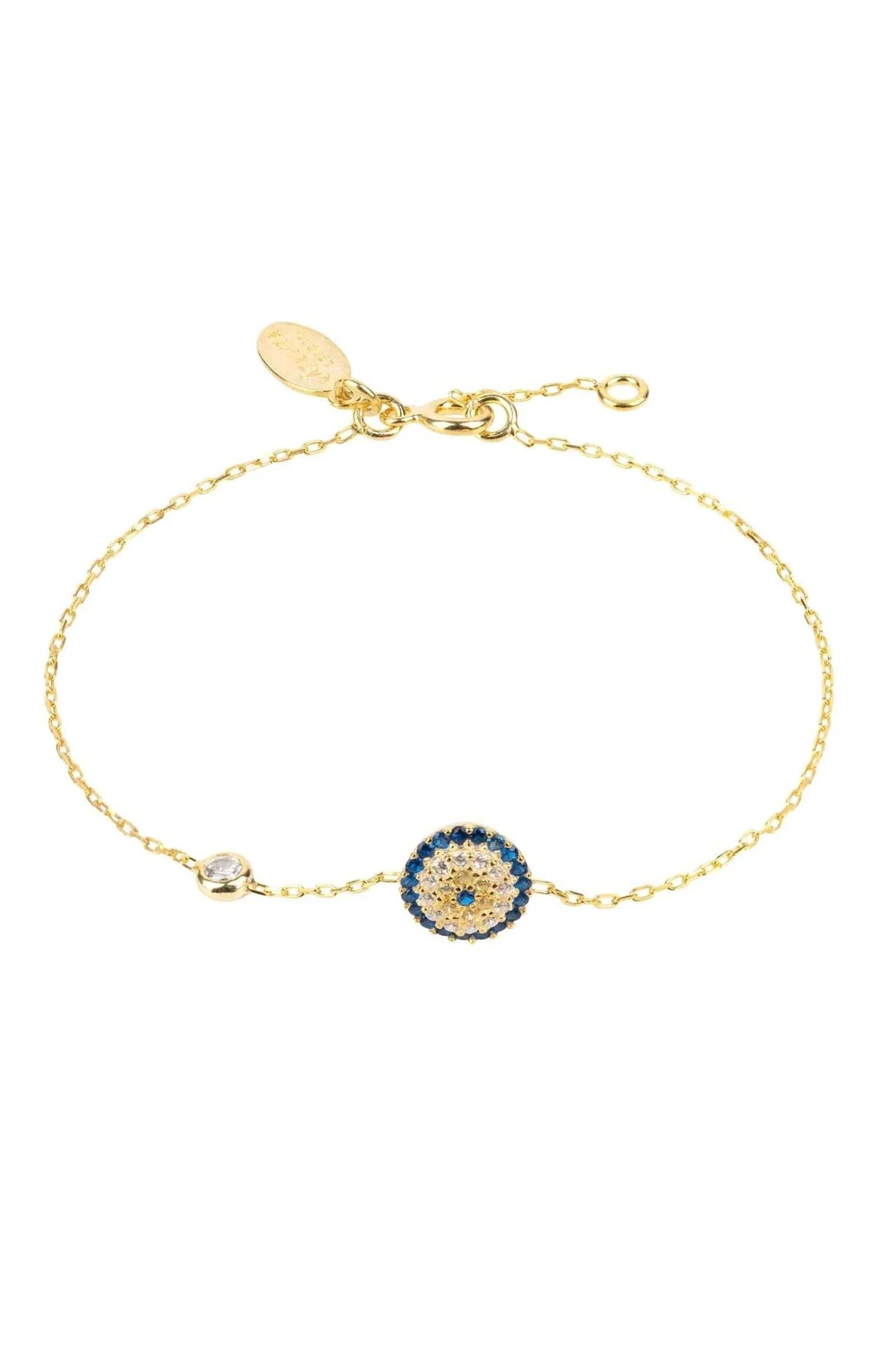Evil Eye Bracelet Gold - LATELITA Bracelets