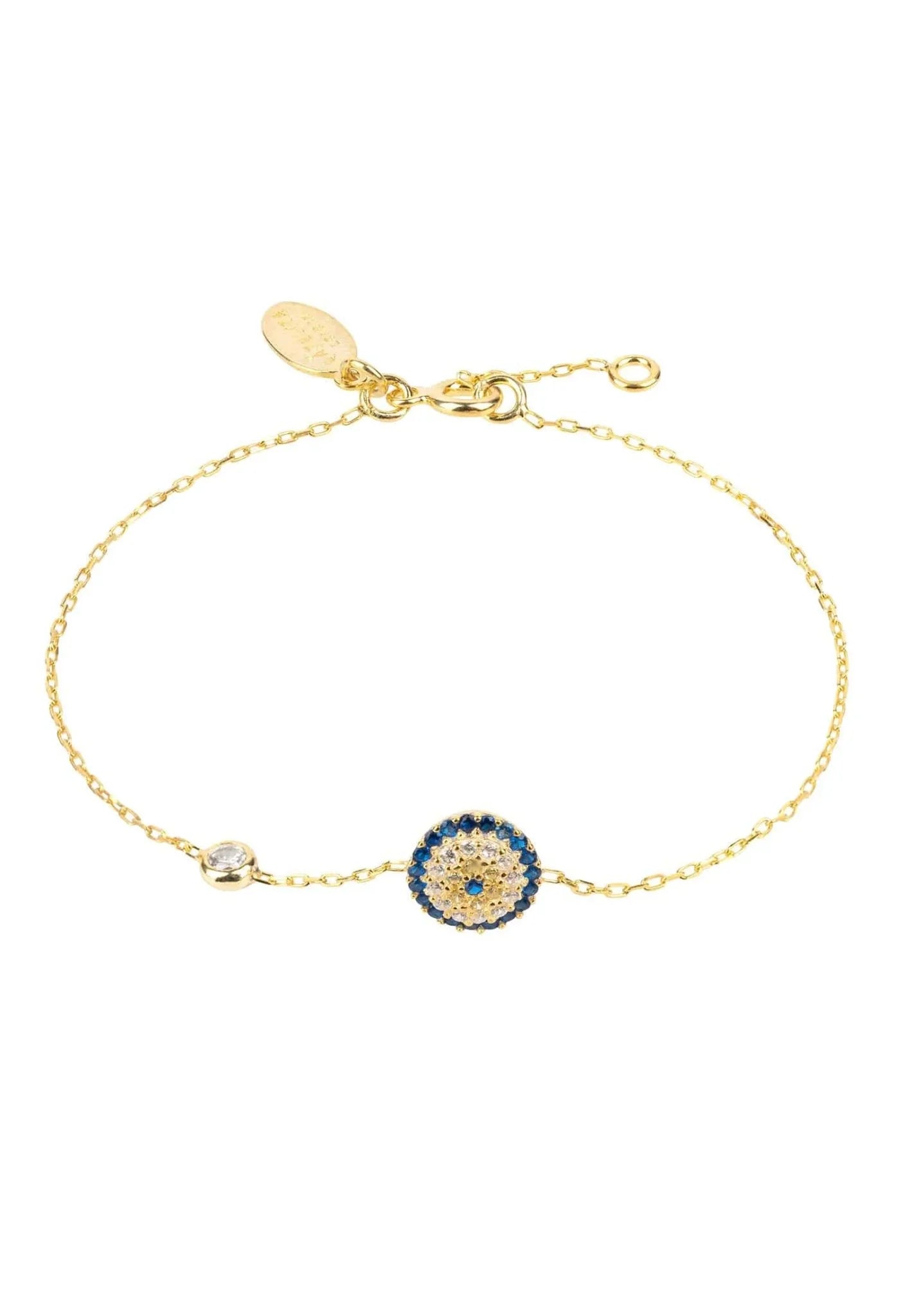 Evil Eye Bracelet Gold - LATELITA Bracelets