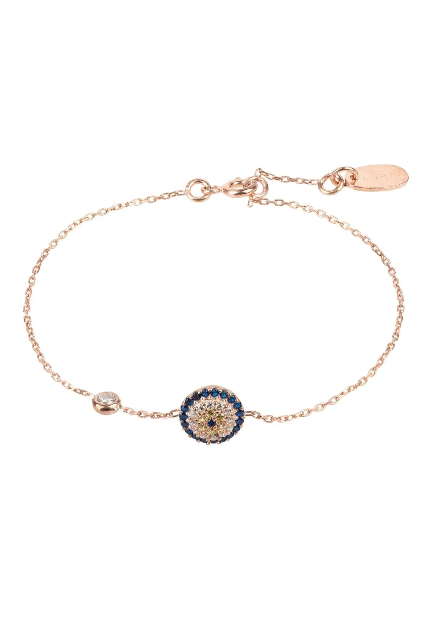 Evil Eye Bracelet Rosegold - LATELITA Bracelets