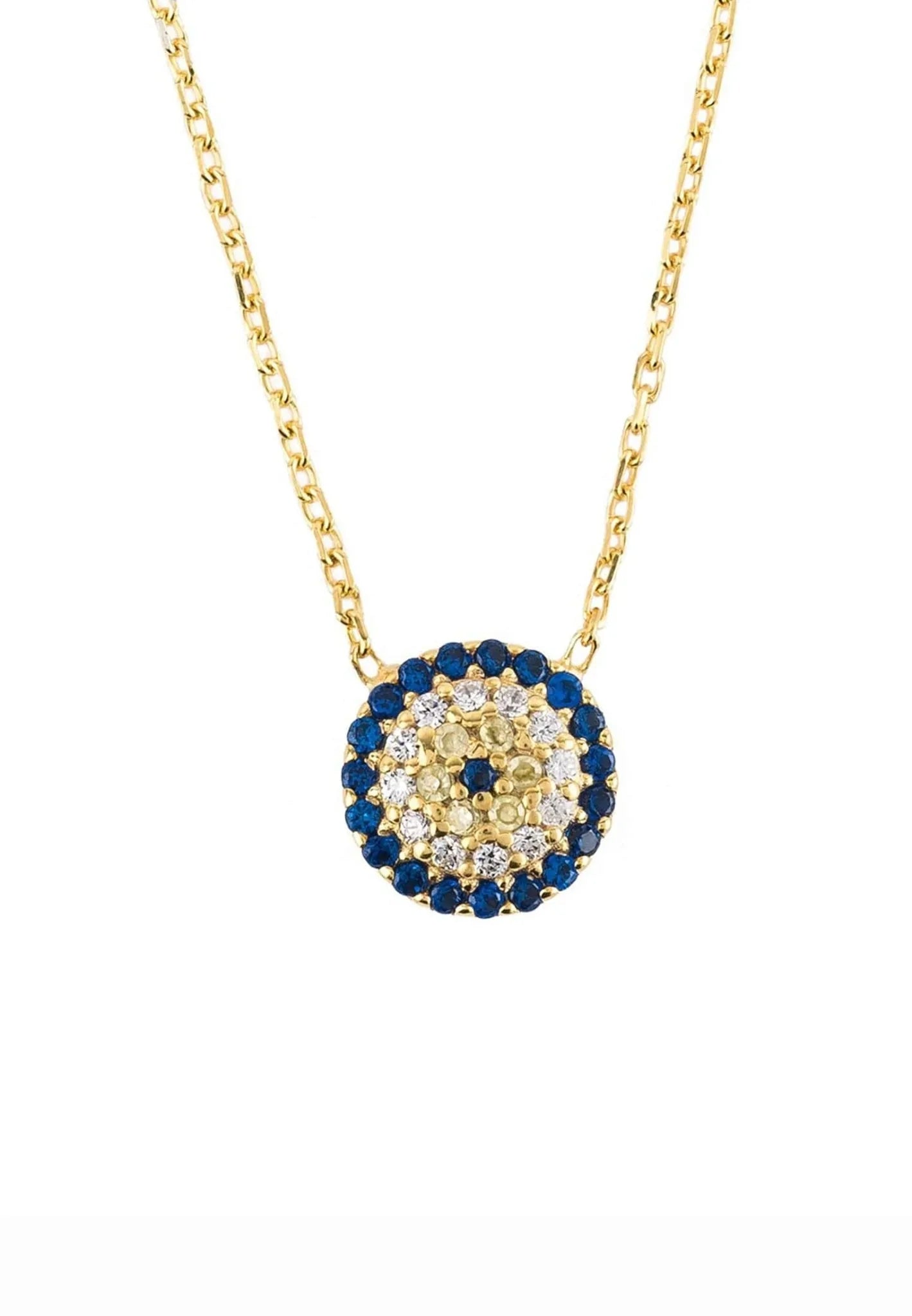 Evil Eye Necklace Gold - LATELITA Necklaces
