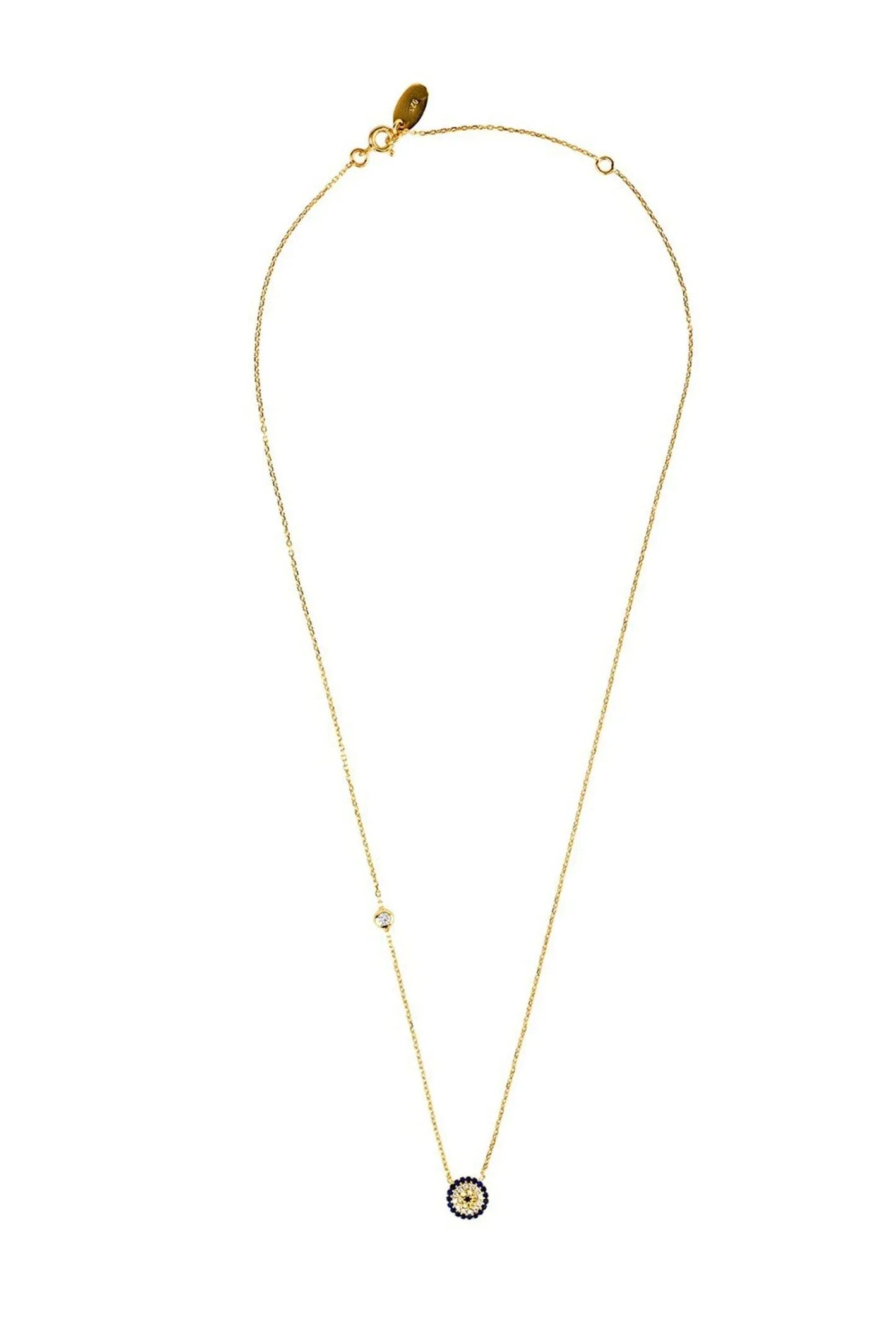 Evil Eye Necklace Gold - LATELITA Necklaces