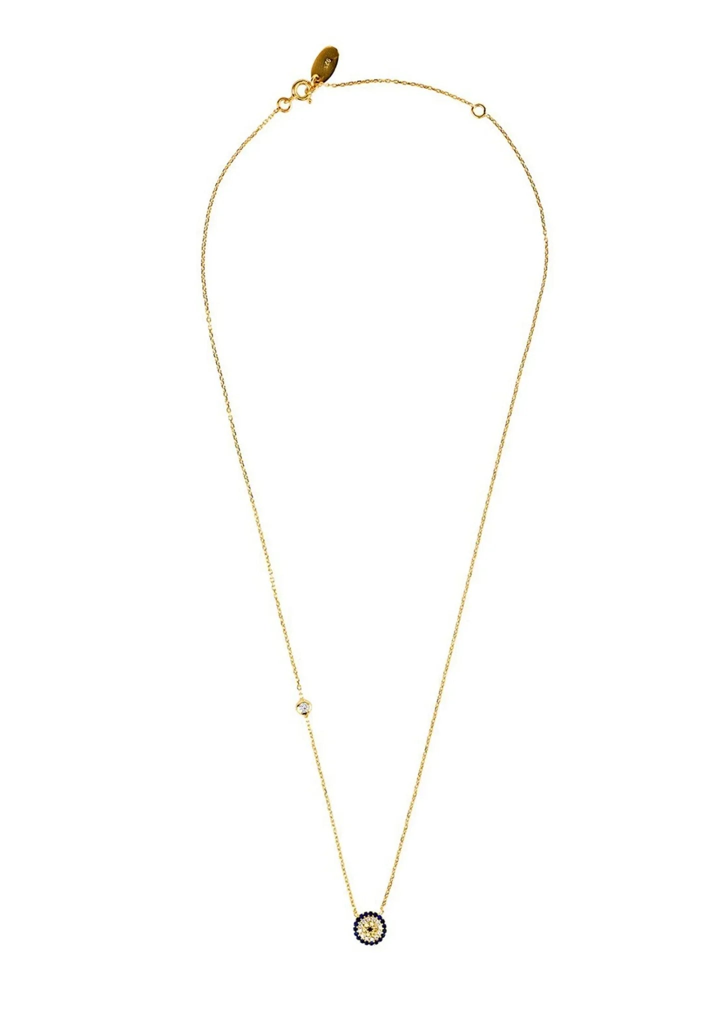 Evil Eye Necklace Gold - LATELITA Necklaces