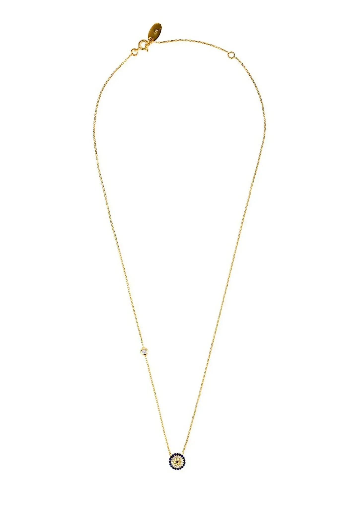 Evil Eye Necklace Gold - LATELITA Necklaces