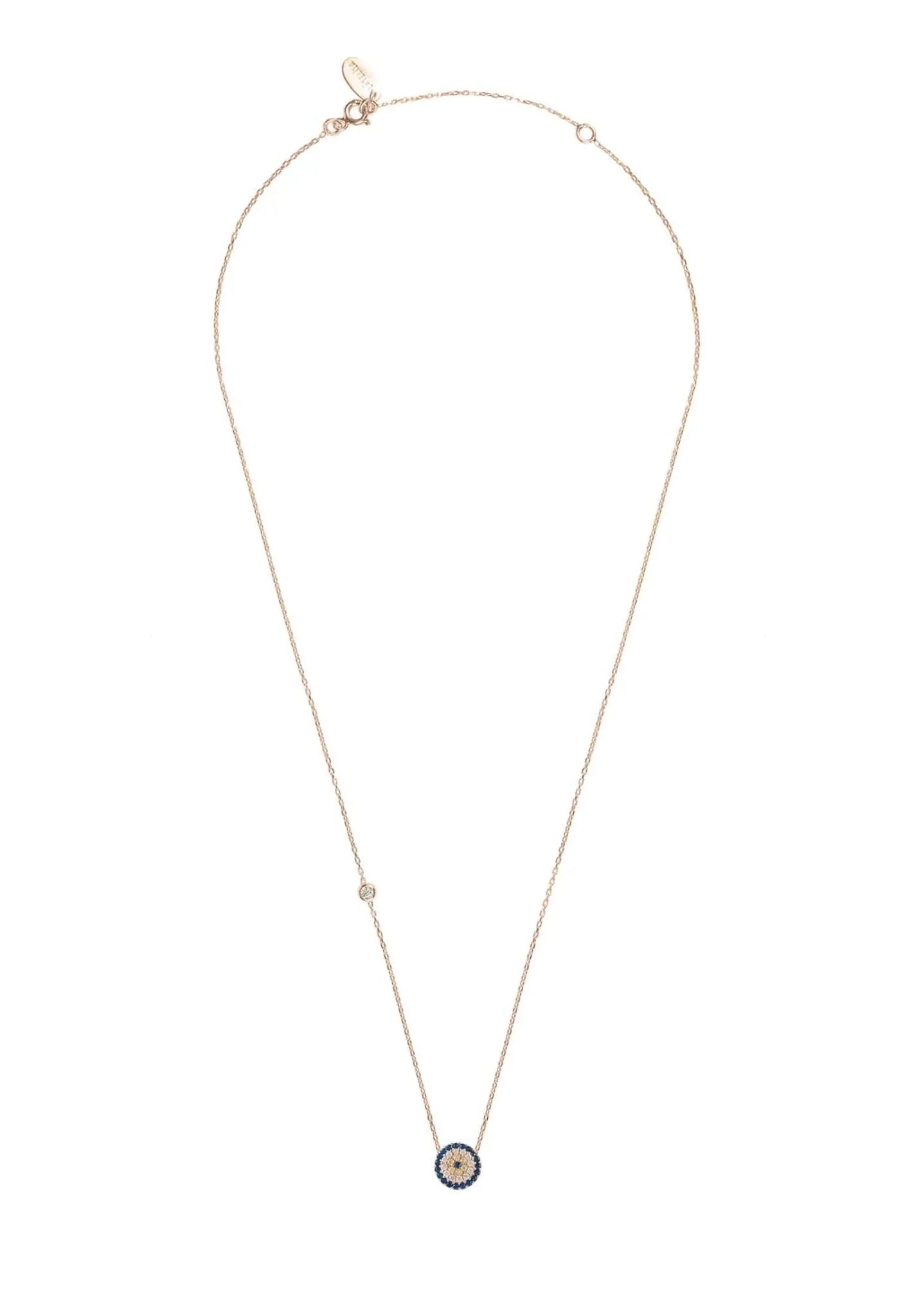 Evil Eye Necklace Rosegold - LATELITA Necklaces