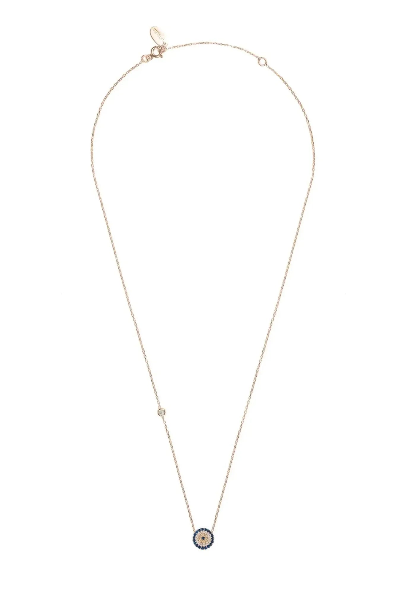 Evil Eye Necklace Rosegold - LATELITA Necklaces