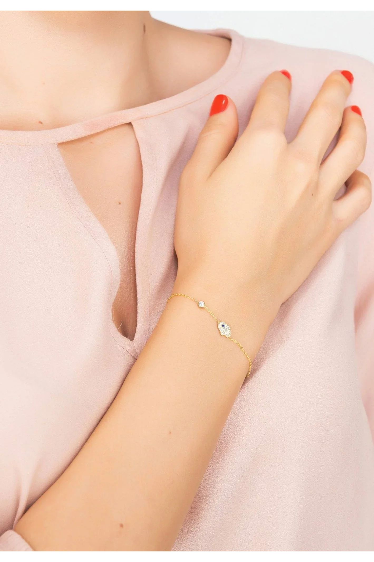 Hamsa Hand Bracelet - LATELITA Bracelets