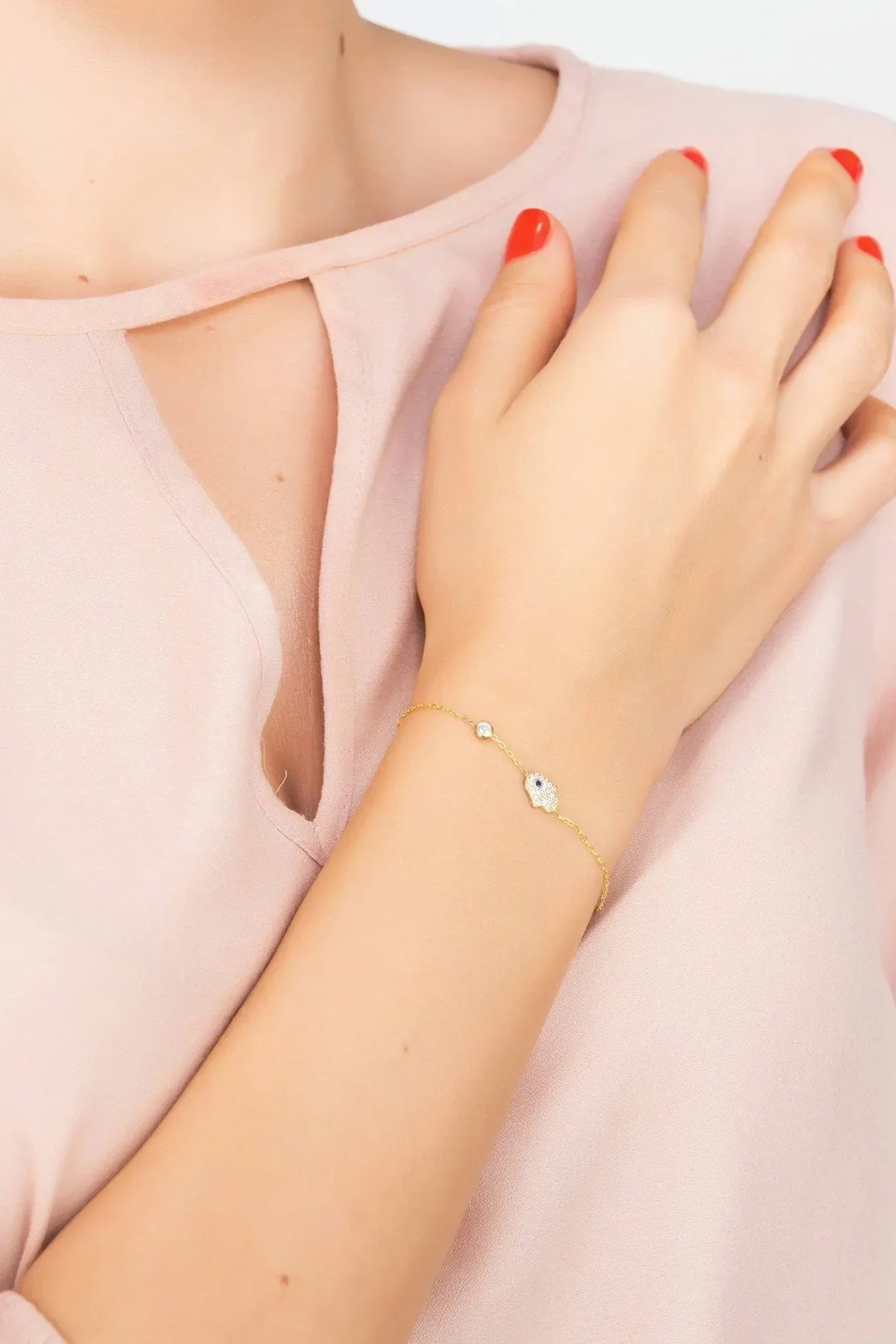 Hamsa Hand Bracelet - LATELITA Bracelets