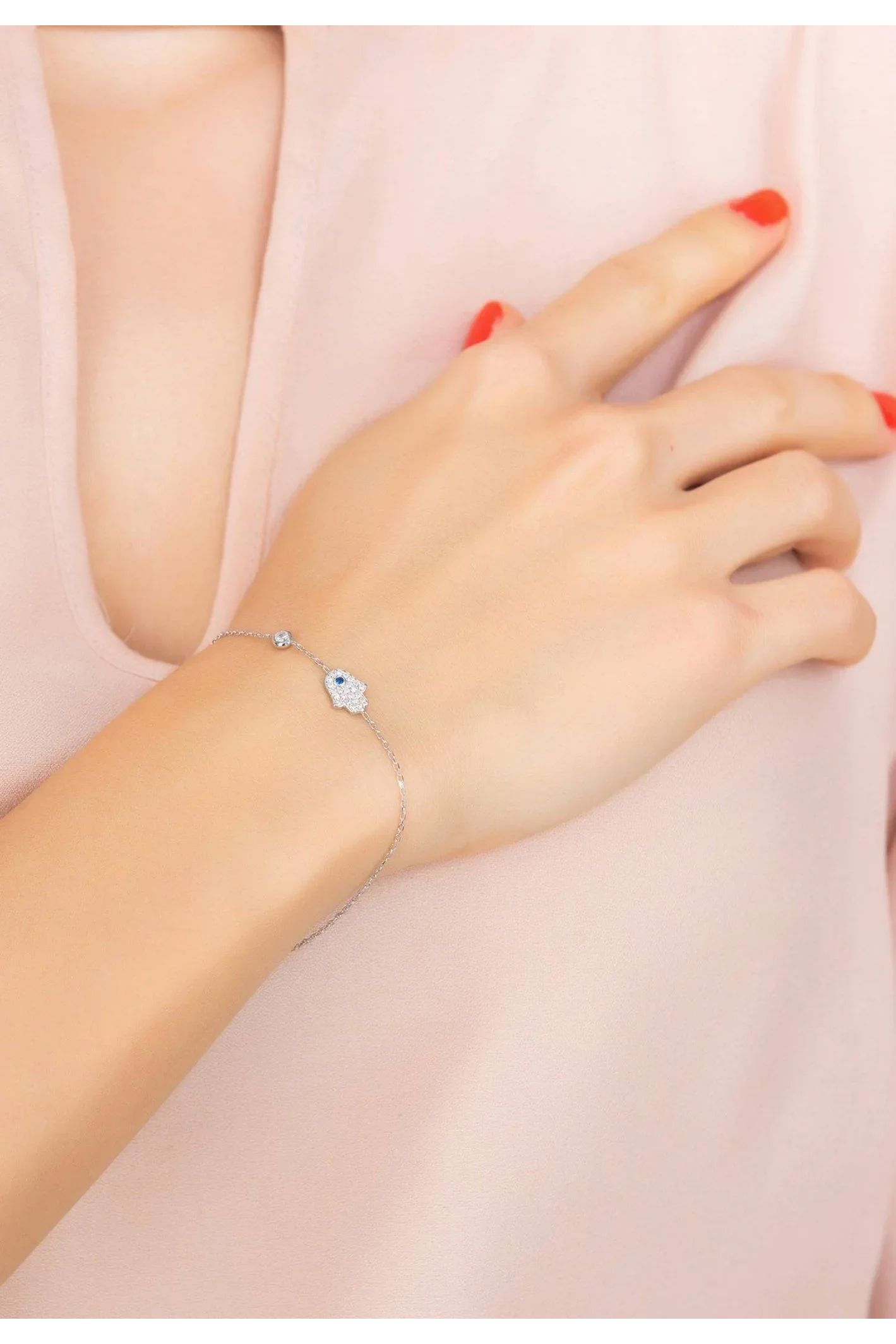 Hamsa Hand Bracelet - LATELITA Bracelets