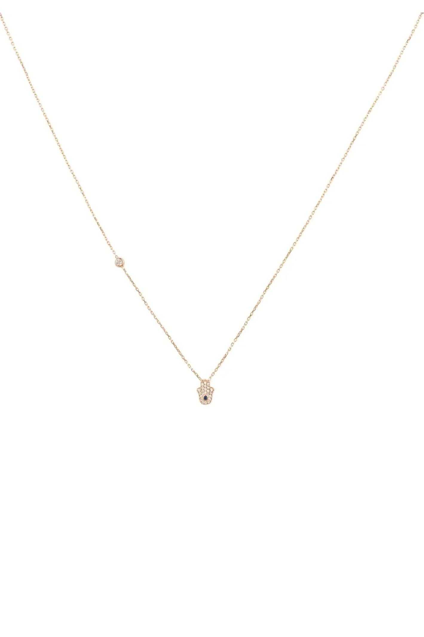 Hamsa Hand Necklace - LATELITA Necklaces