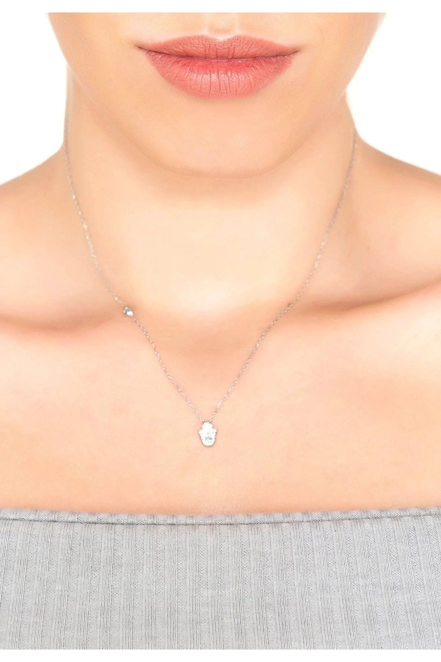 Hamsa Hand Necklace - LATELITA Necklaces