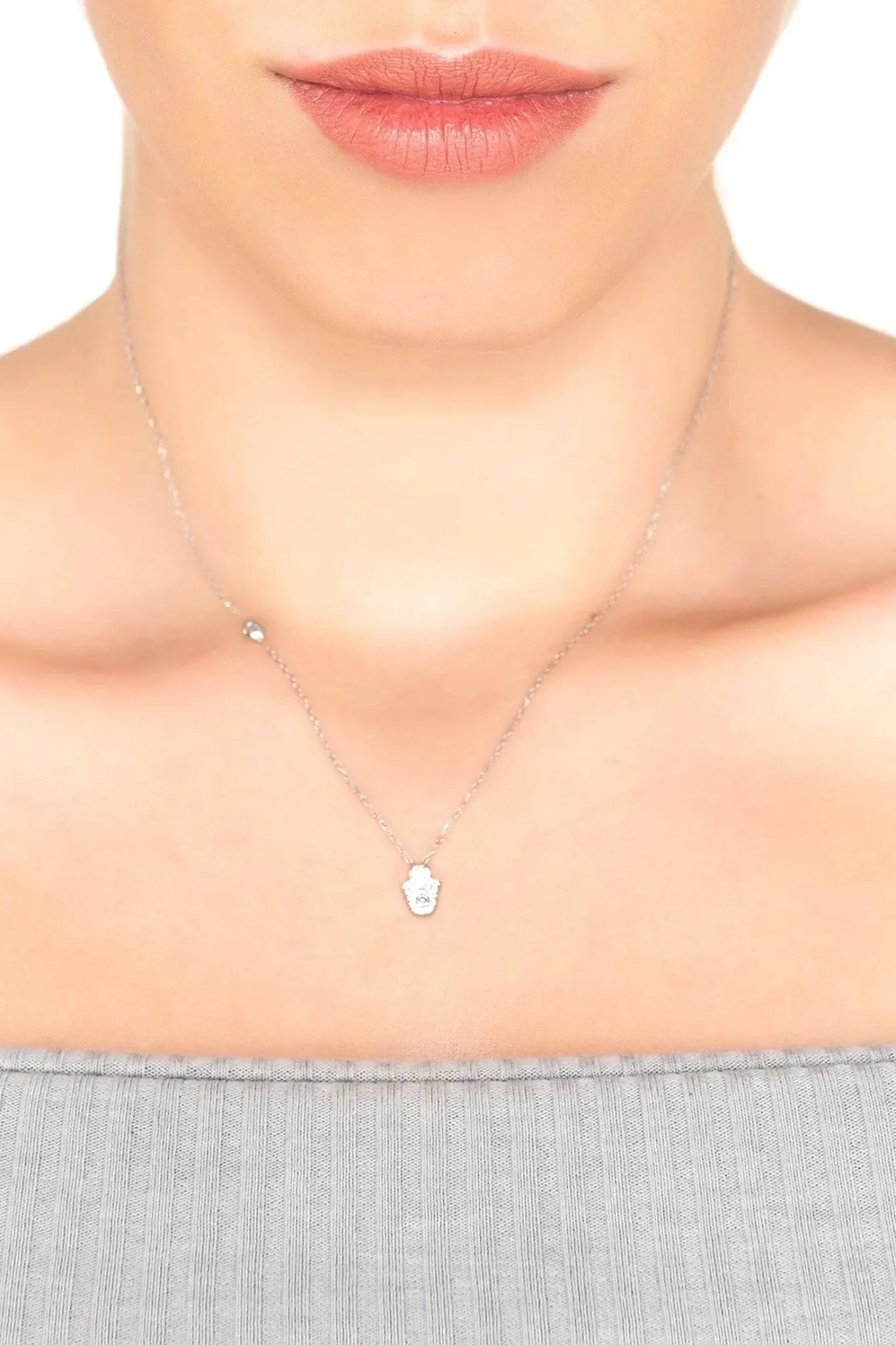 Hamsa Hand Necklace - LATELITA Necklaces