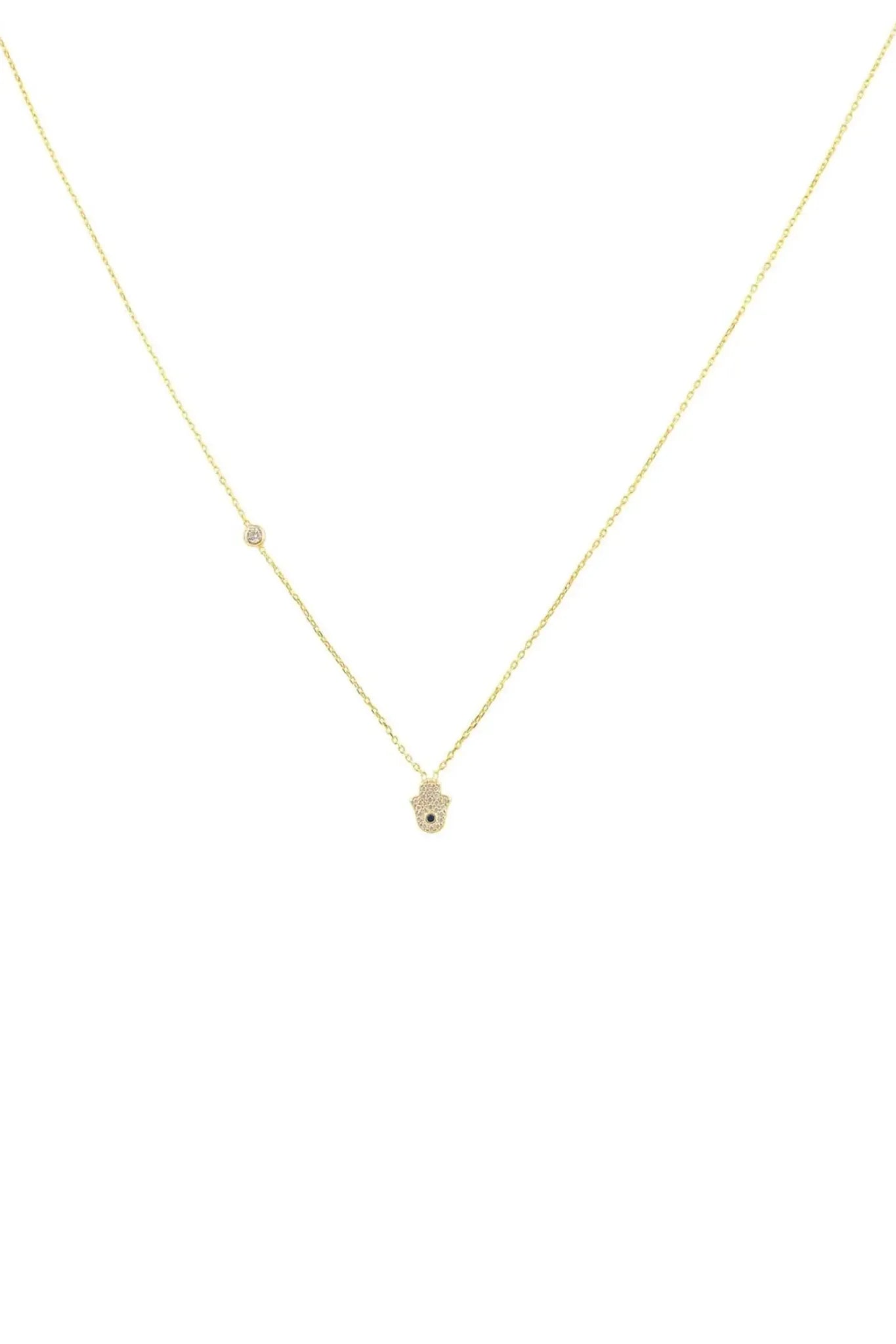 Hamsa Hand Necklace - LATELITA Necklaces