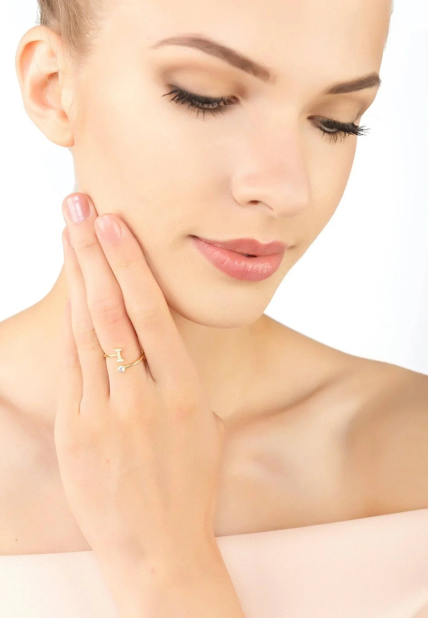 Initial Ring Gold I - LATELITA Rings