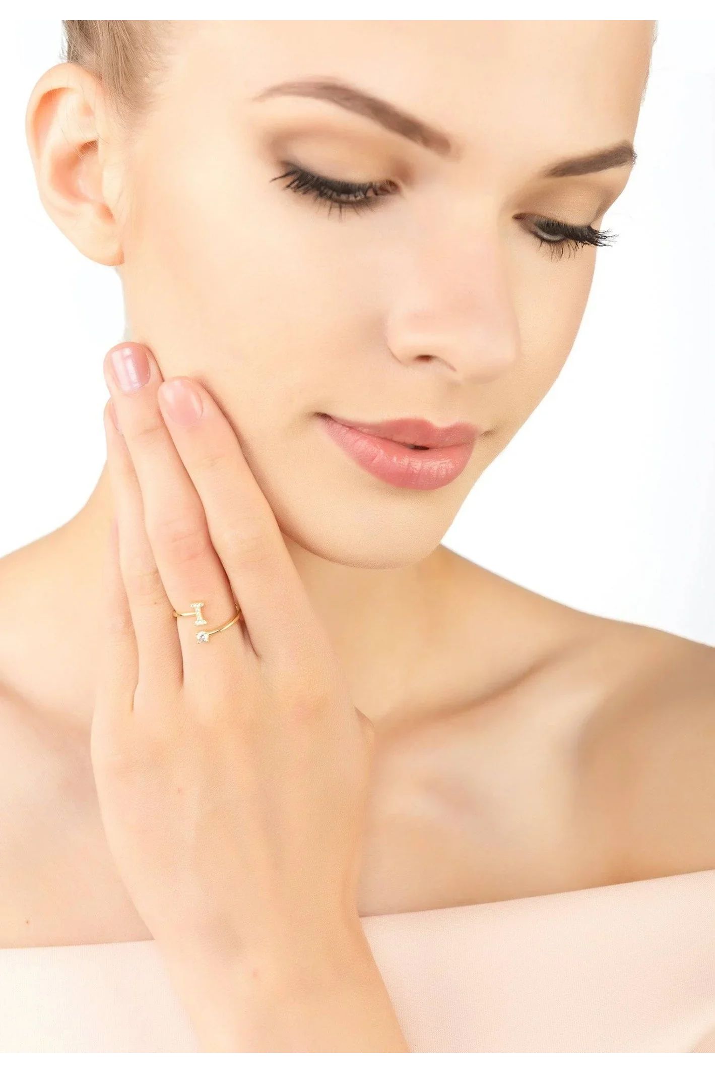 Initial Ring Gold I - LATELITA Rings