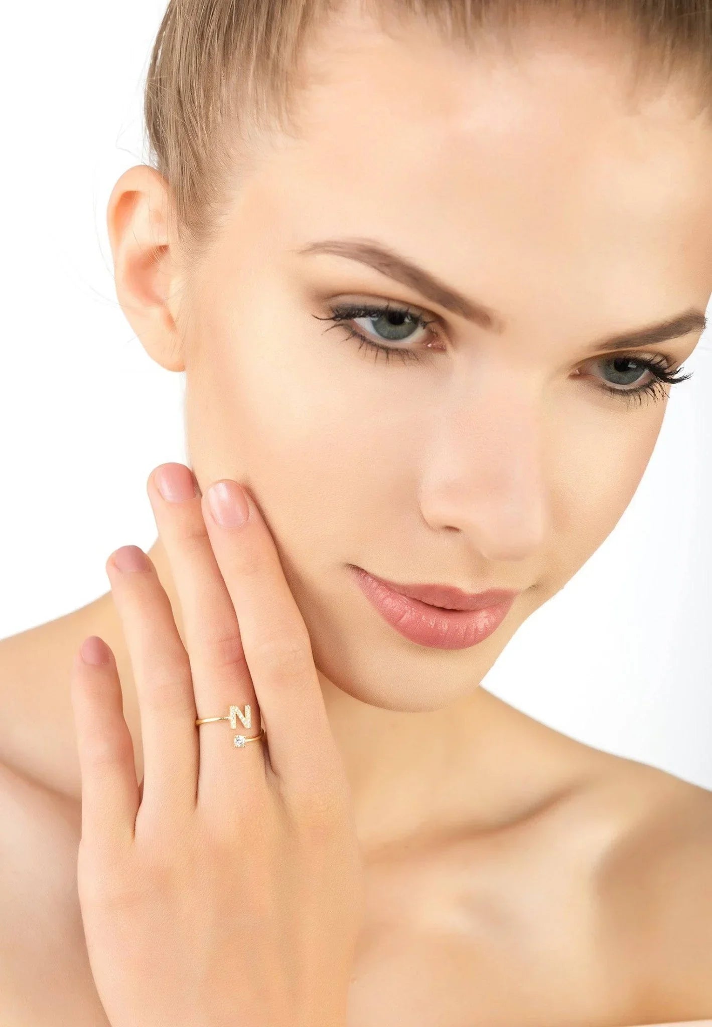 Initial Ring Gold N - LATELITA Rings