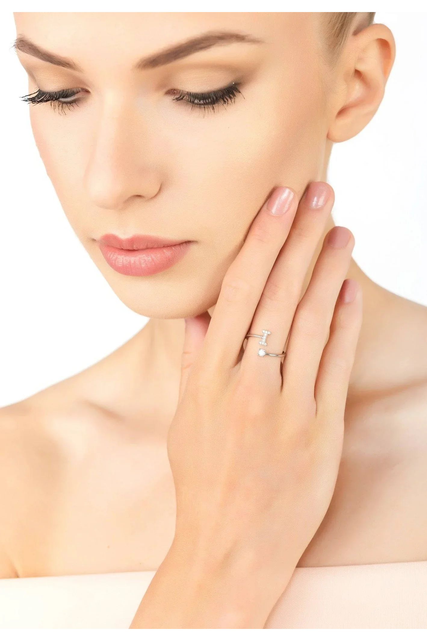 Initial Ring Silver I - LATELITA Rings